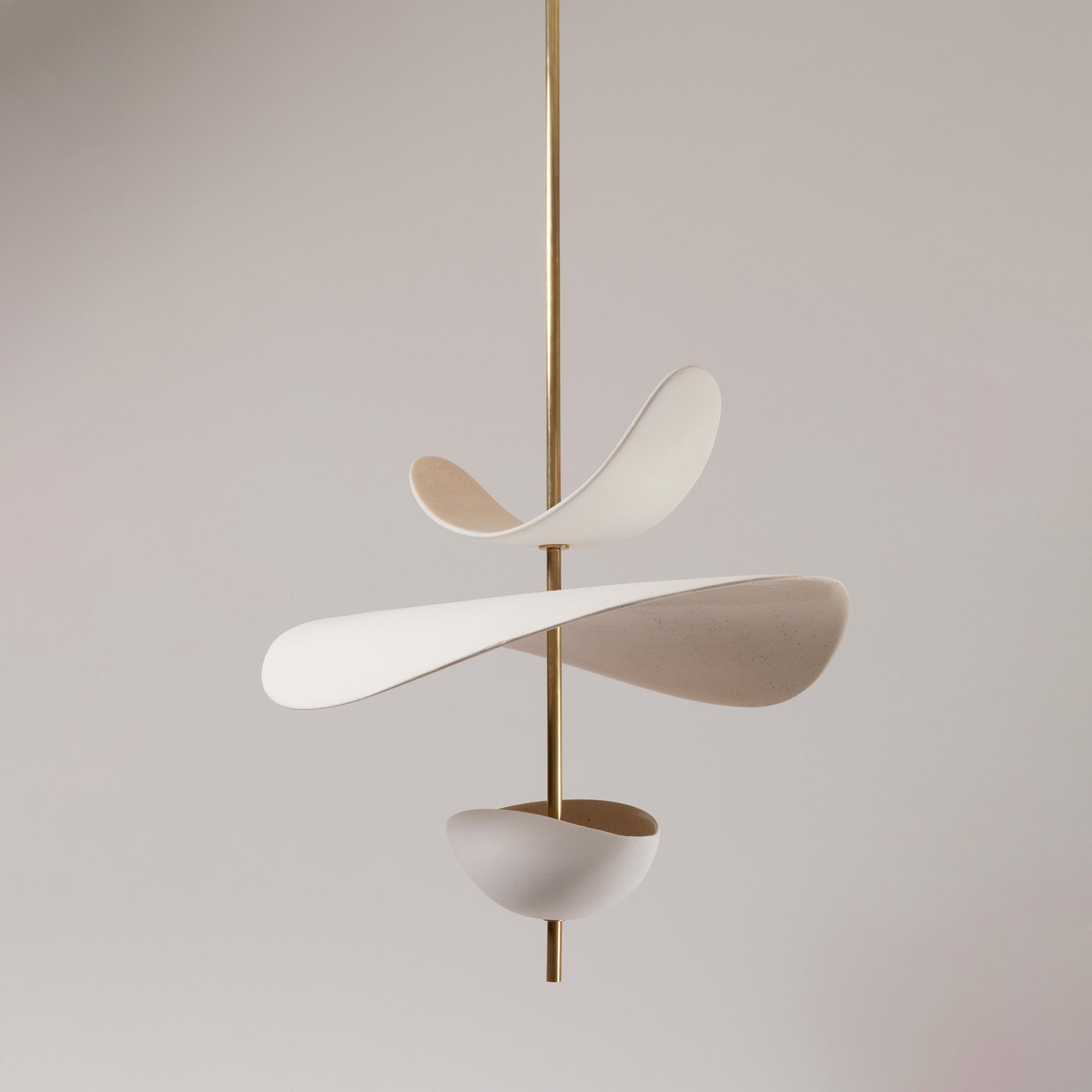 Unorara Premium Nordic Floating Metal Pendant Lamp - Lamp Copper