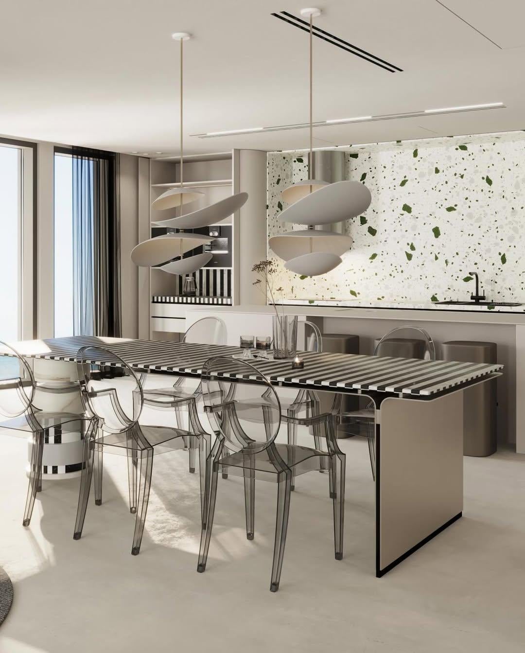 Unorara Premium Nordic Floating Metal Pendant Lamp - Lamp Copper