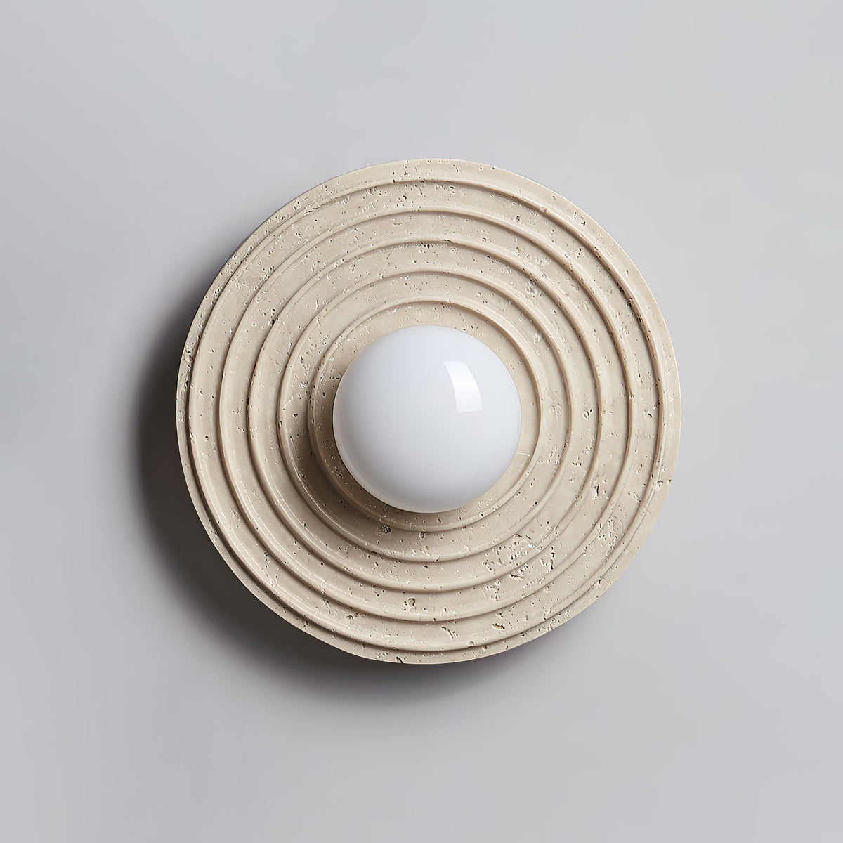 Ilorarae Modern Minimalist Travertine Wall Lamp - Lamp Copper