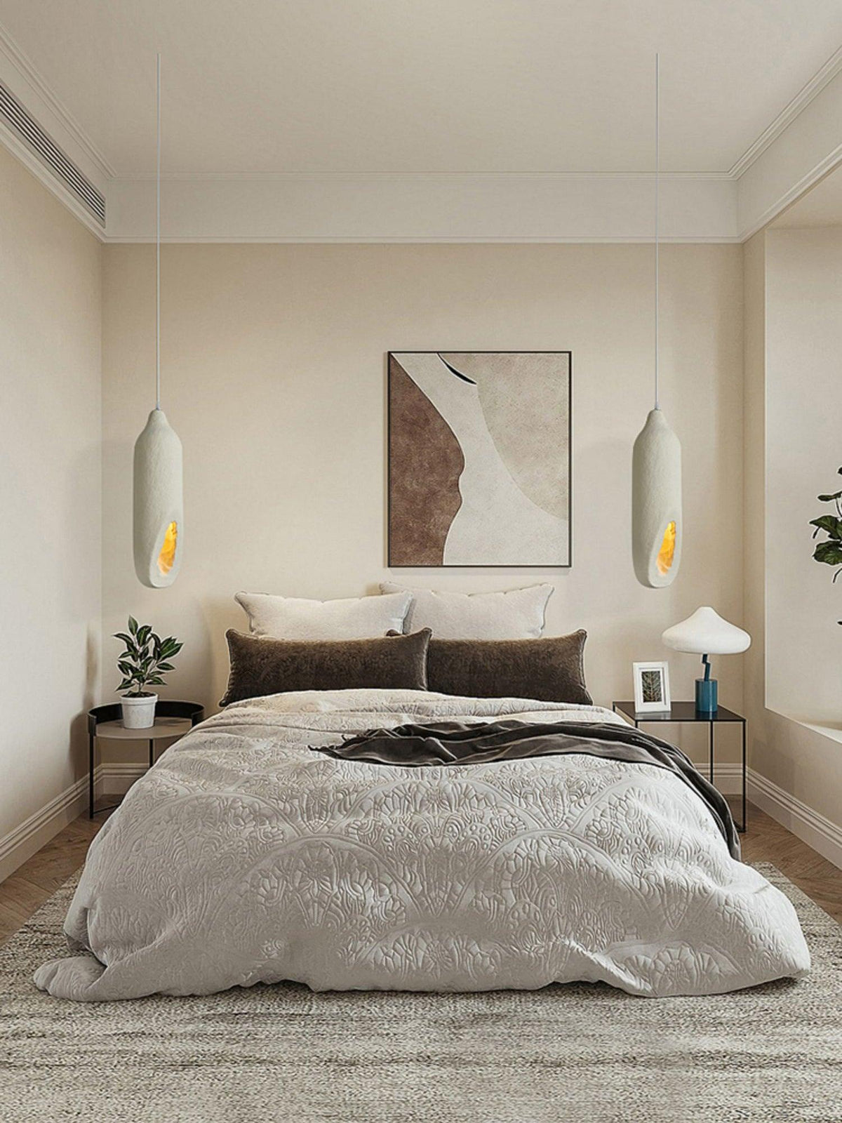 Anorion Modern Minimalist Nordic Plastic Pendant Light - Blowlighting