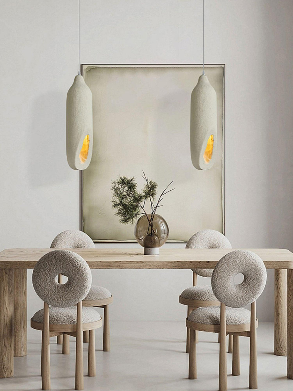 Anorion Modern Minimalist Nordic Plastic Pendant Light - Blowlighting
