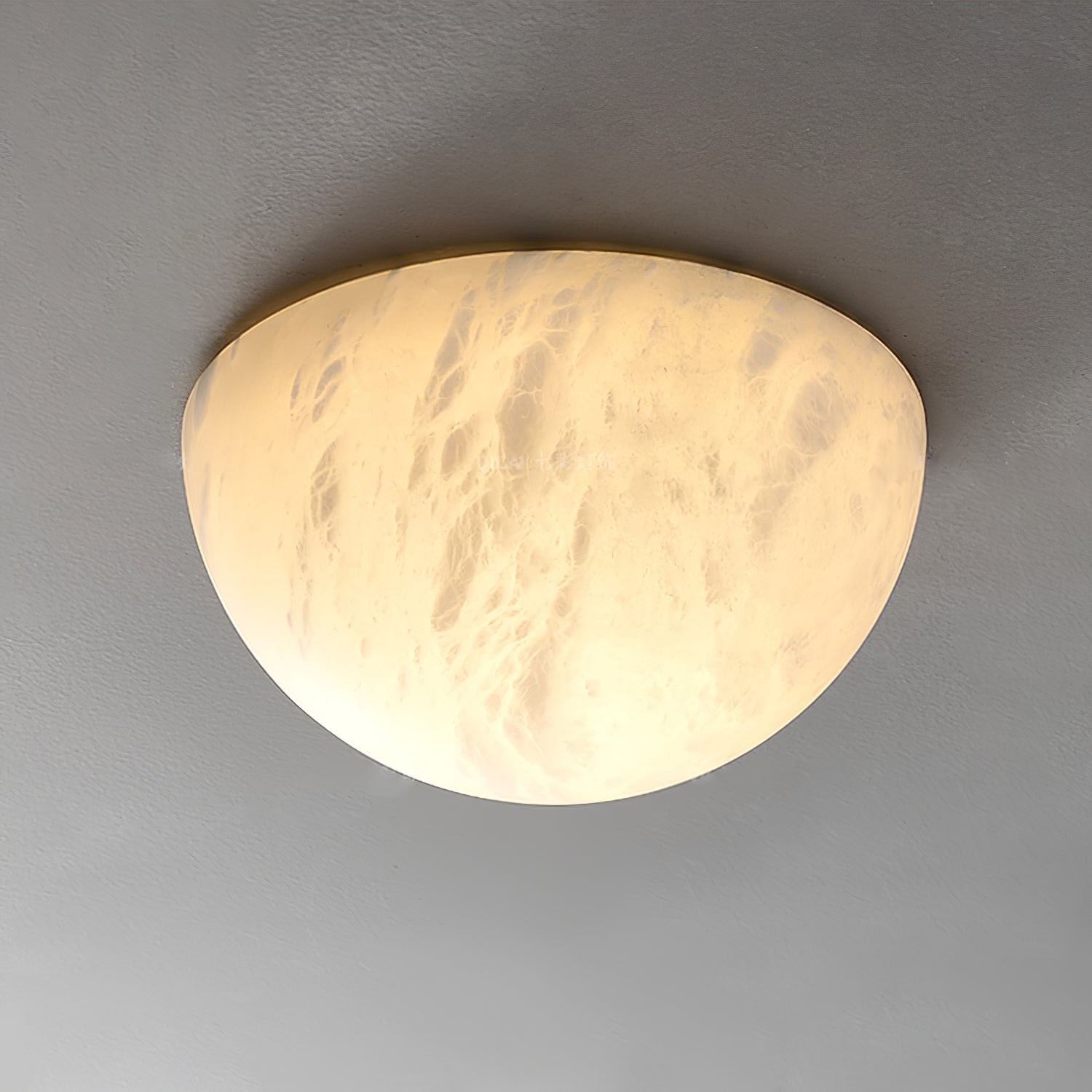 Visoliel Minimalist Alabaster Ceiling Light - Neutralighting