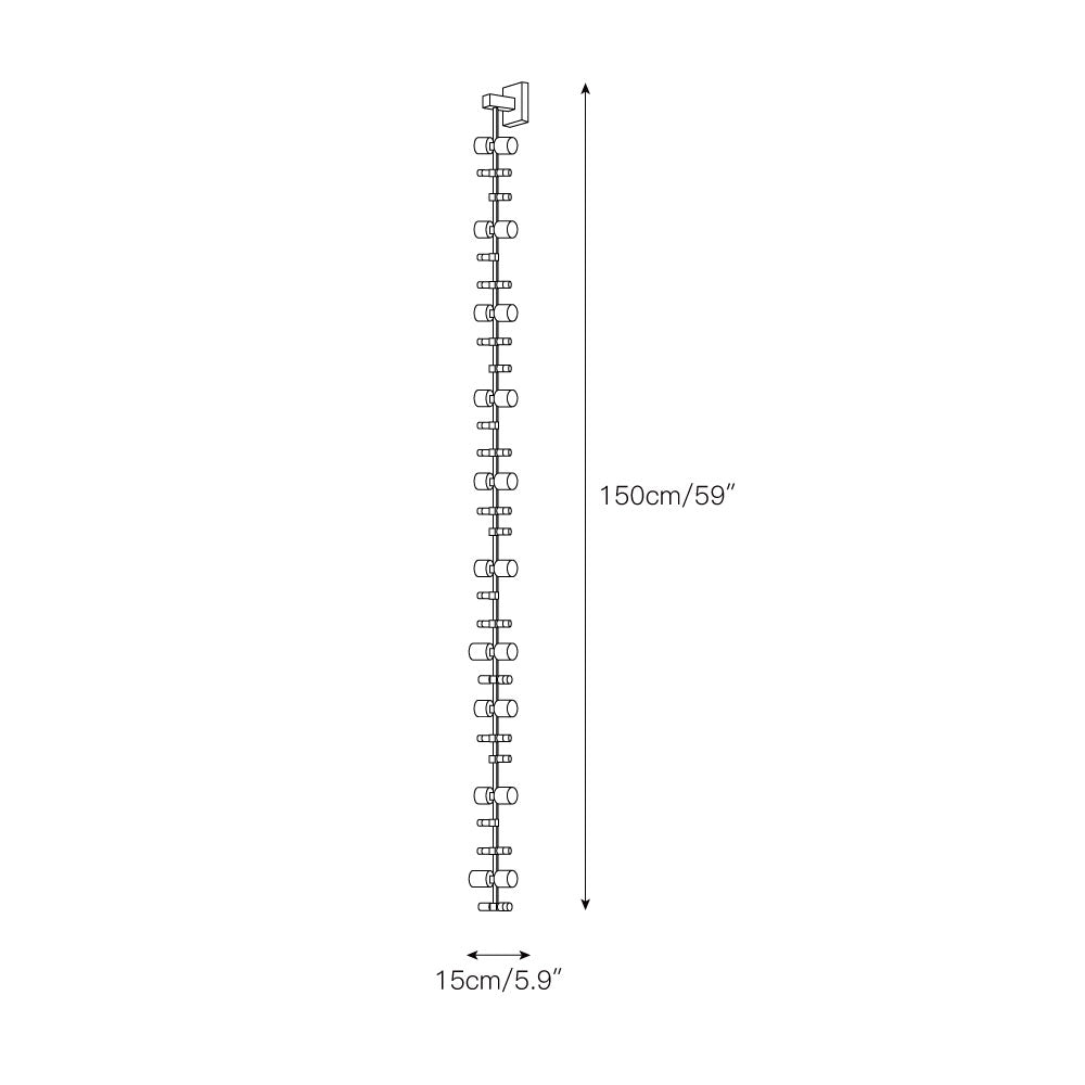 Myraeisra Modern Minimalist Elegance Metal Wall Lamp - Lamp Copper