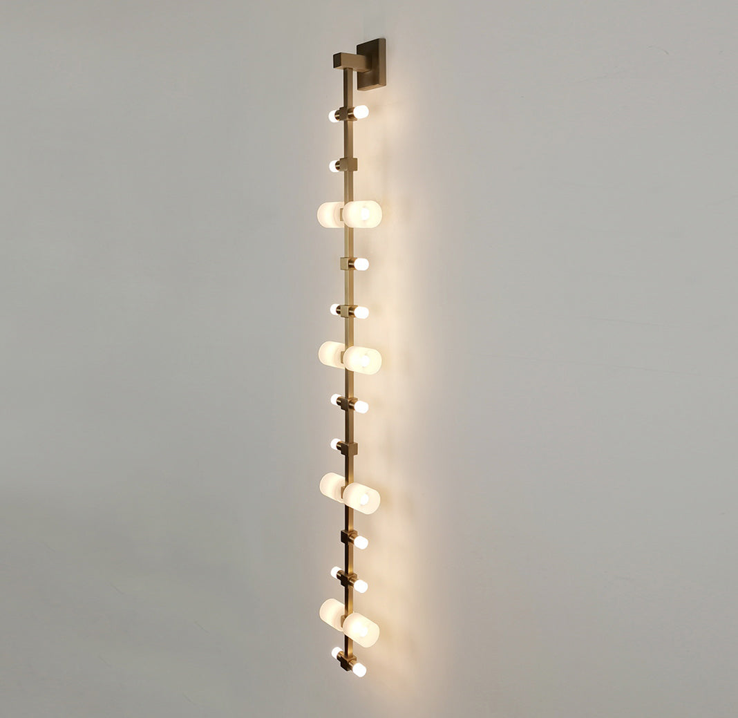 Myraeisra Modern Minimalist Elegance Metal Wall Lamp - Lamp Copper