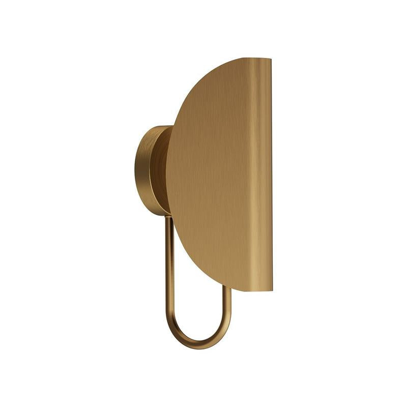 Arsorara Modern Minimalist Leaf Brass Fabric Wall Lamp - Lamp Copper