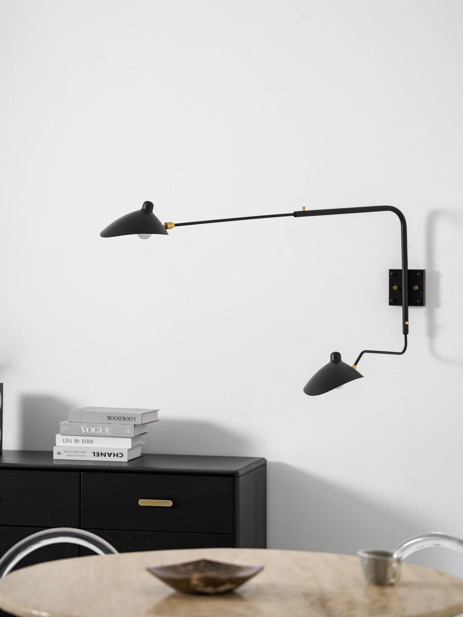 Serge Mouille Wall Sconce - Blowlighting