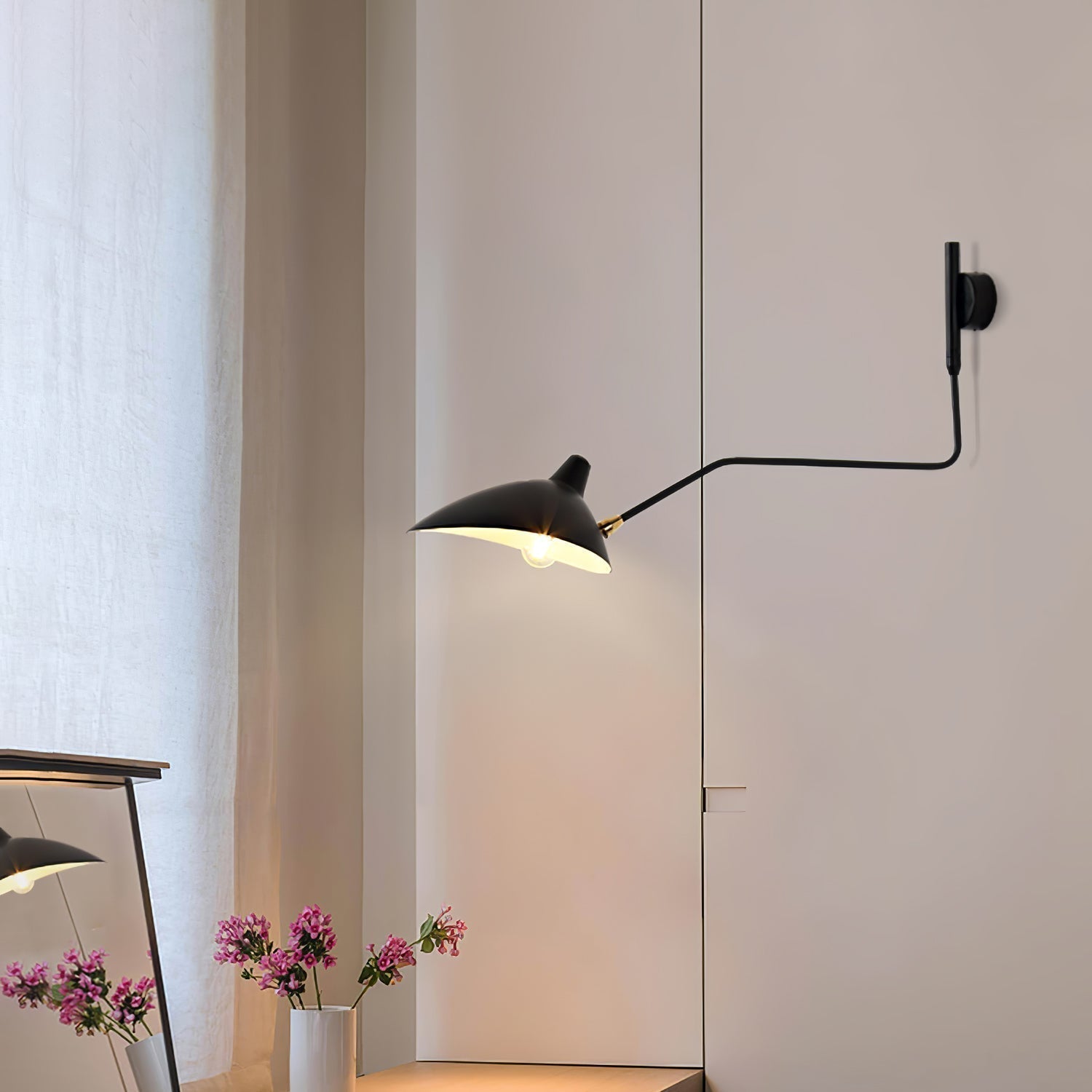 Serge Mouille Wall Sconce - Blowlighting