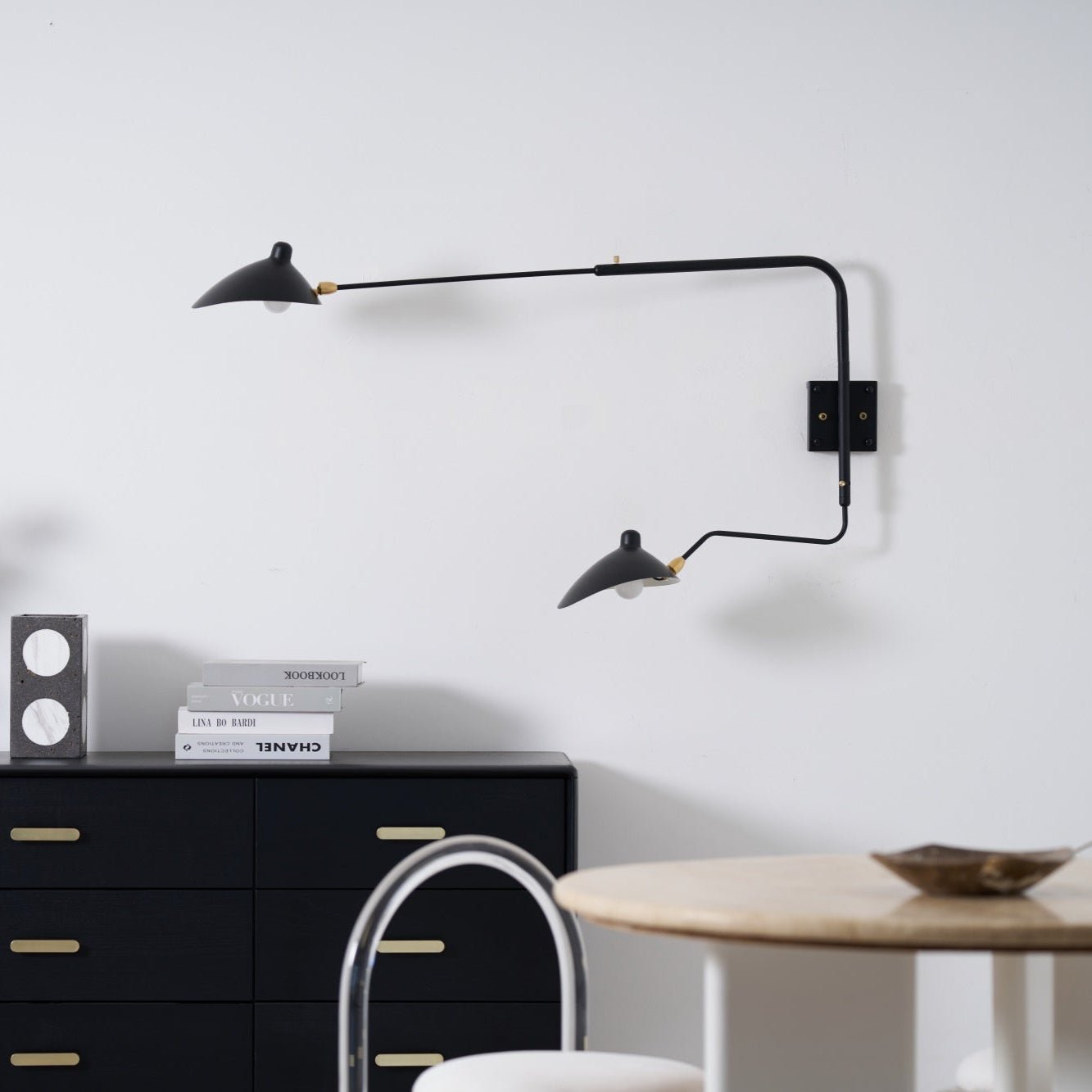 Serge Mouille Wall Sconce - Blowlighting