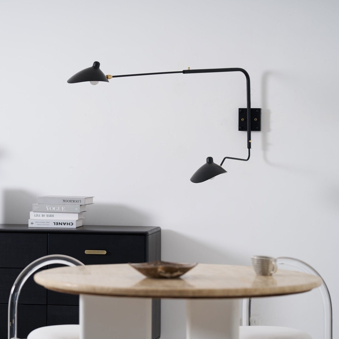 Serge Mouille Wall Sconce - Blowlighting