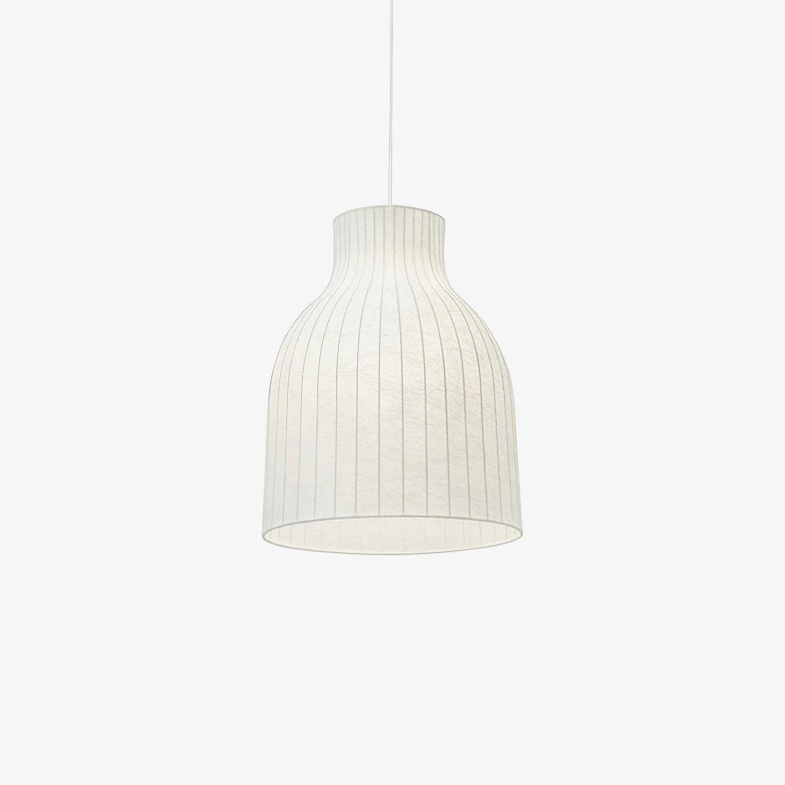Lumina Silk Ribbed Pendant Light - Blowlighting