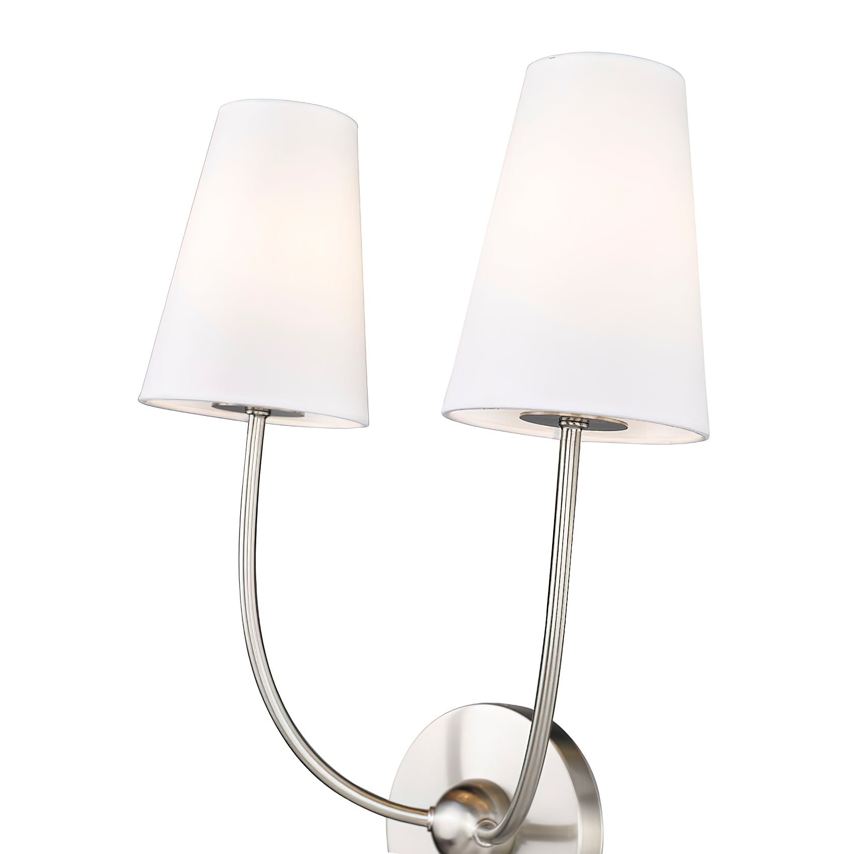 Aldoren Vintage Modern Minimalist Brass Fabric Wall Lamp - Lamp Copper