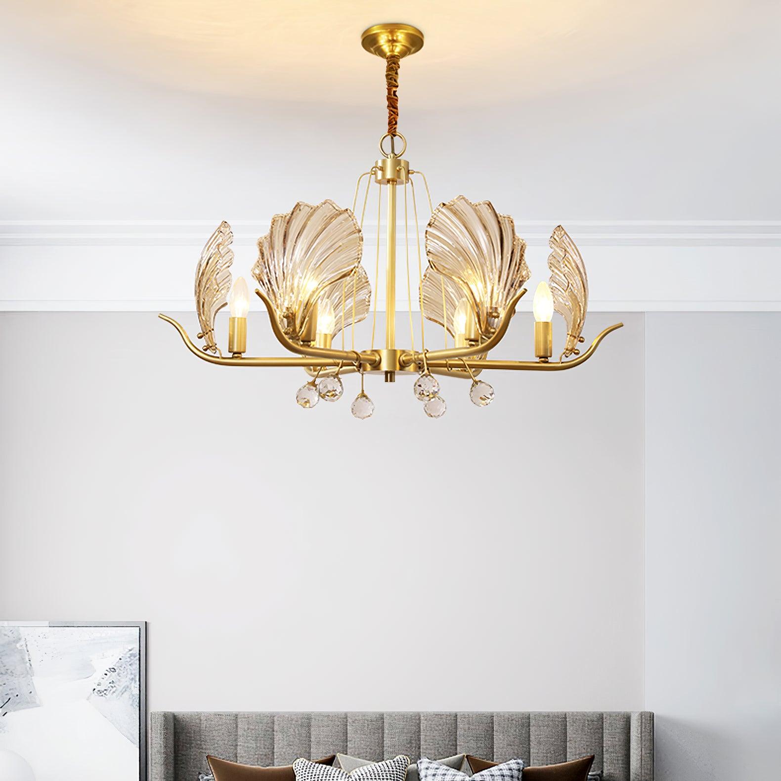 Shell Crystal Chandelier - Blowlighting