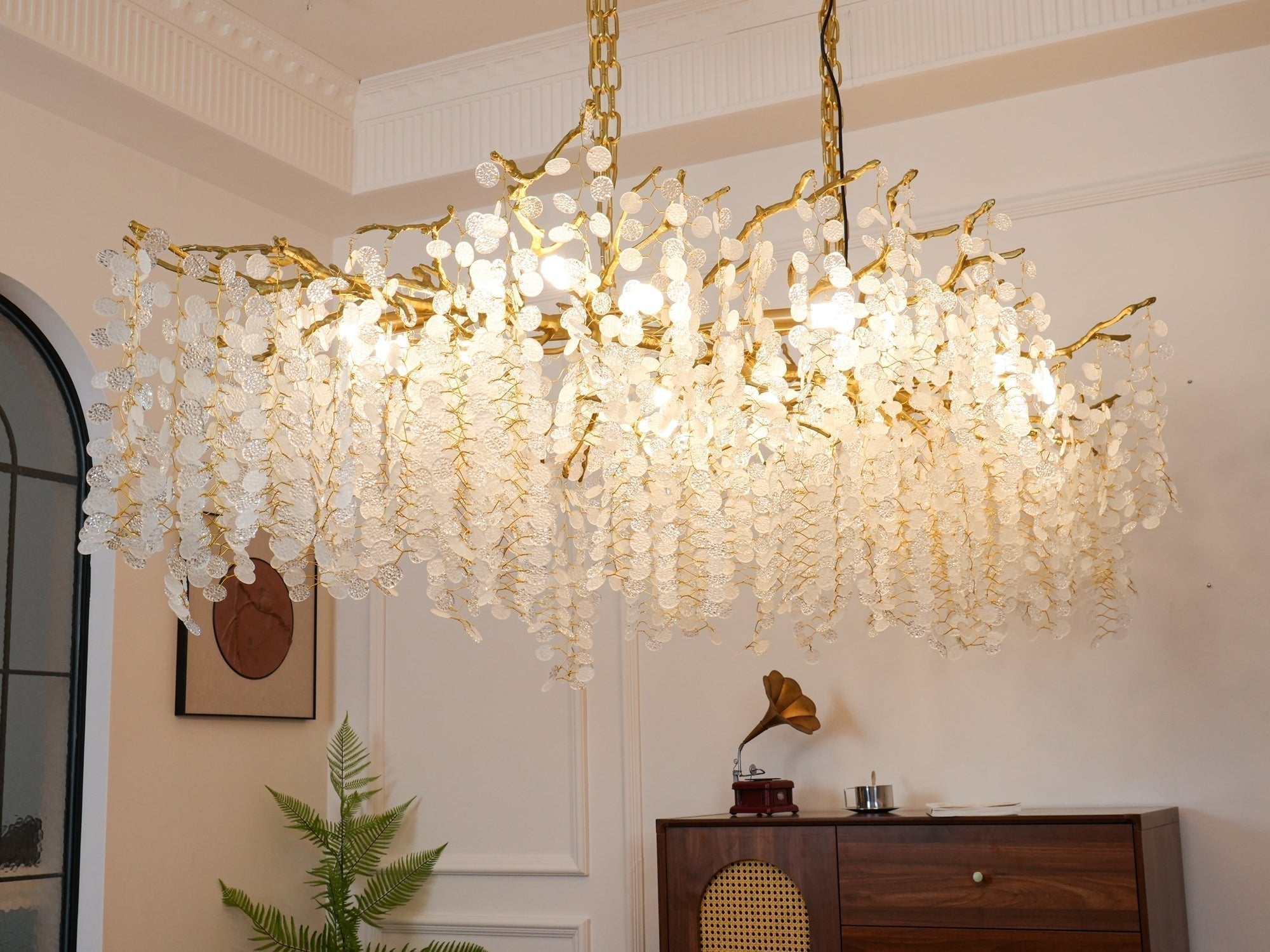 Shiro Noda Crystal Chandelier - Blowlighting