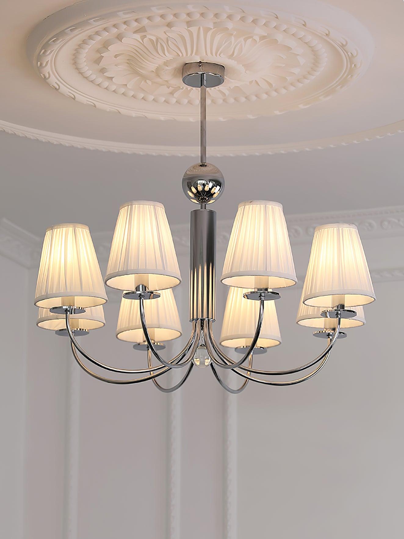 Simplicity Chrome Chandelier - Blowlighting
