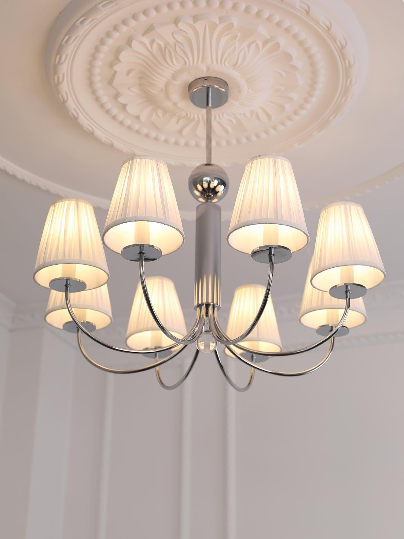 Simplicity Chrome Chandelier - Blowlighting