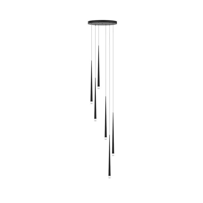 Slender Cone Chandelier - Blowlighting