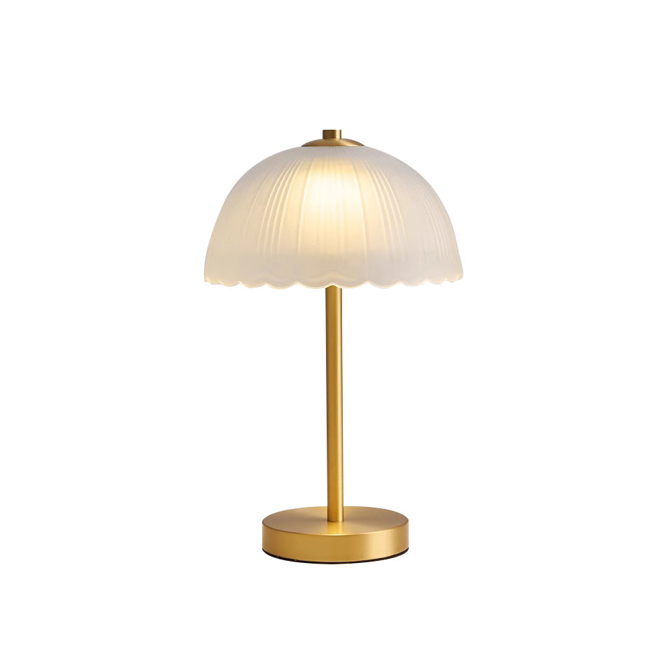 Small Umbrella Table Lamp - Lamp Copper