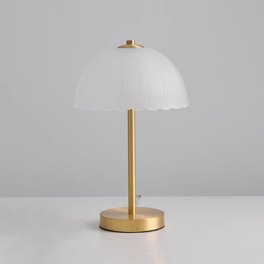 Small Umbrella Table Lamp - Lamp Copper