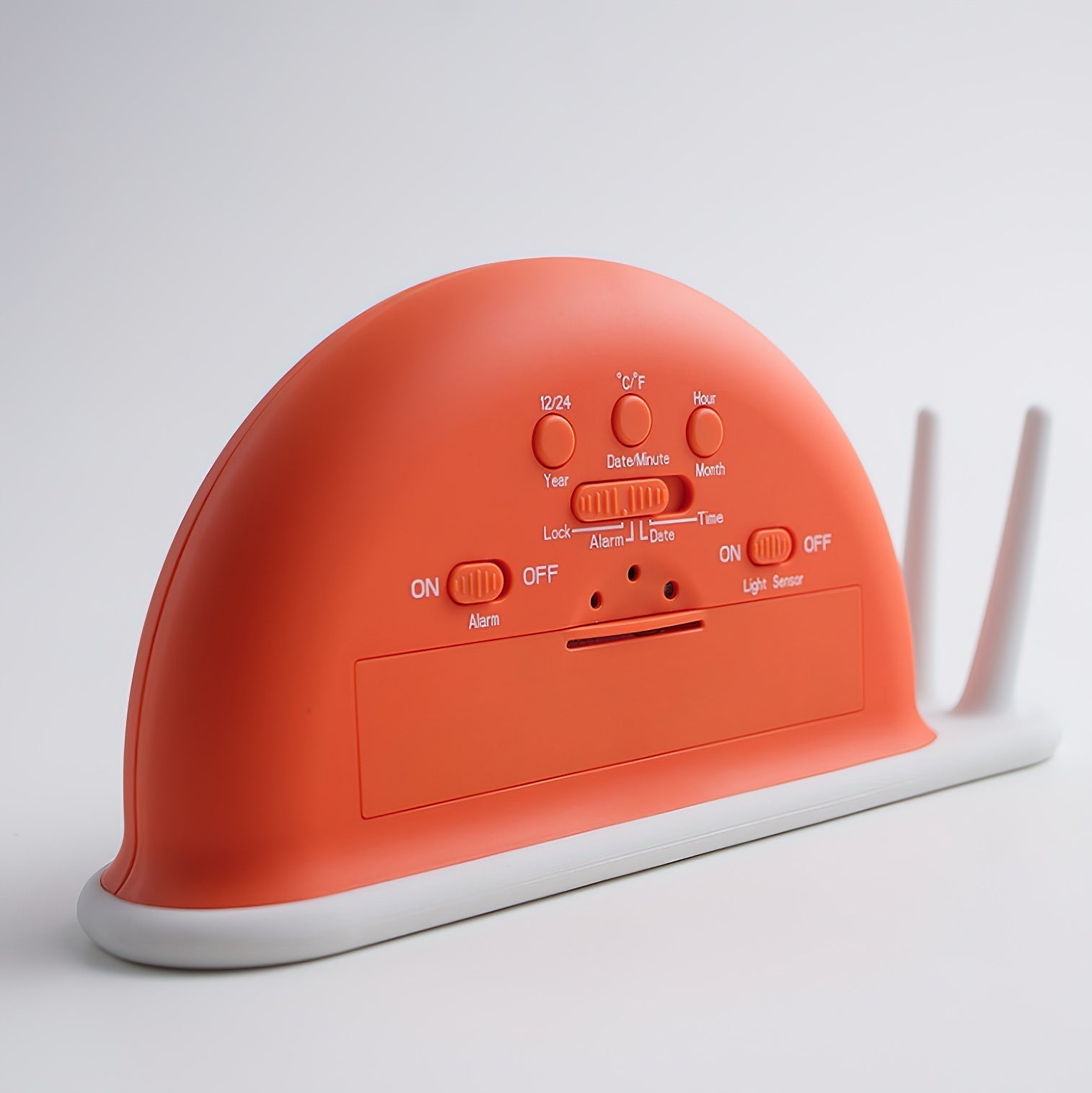 Snail Alarm Clock Night Light (built-in battery) - Lamp Copper