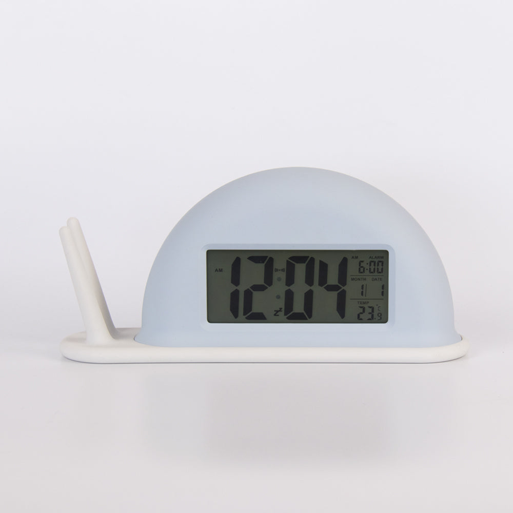 Snail Alarm Clock Night Light (built-in battery) - Lamp Copper