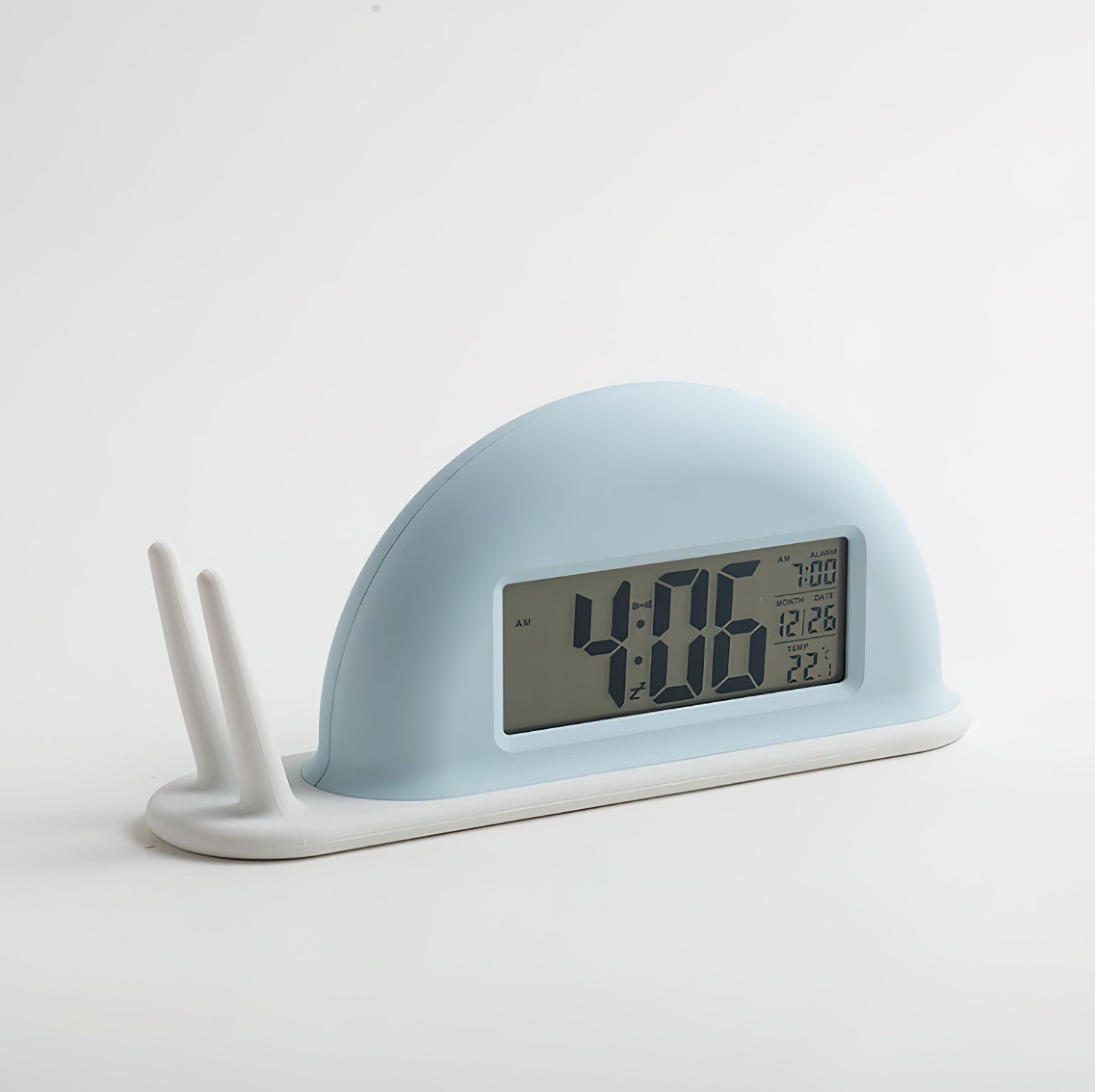 Snail Alarm Clock Night Light (built-in battery) - Lamp Copper