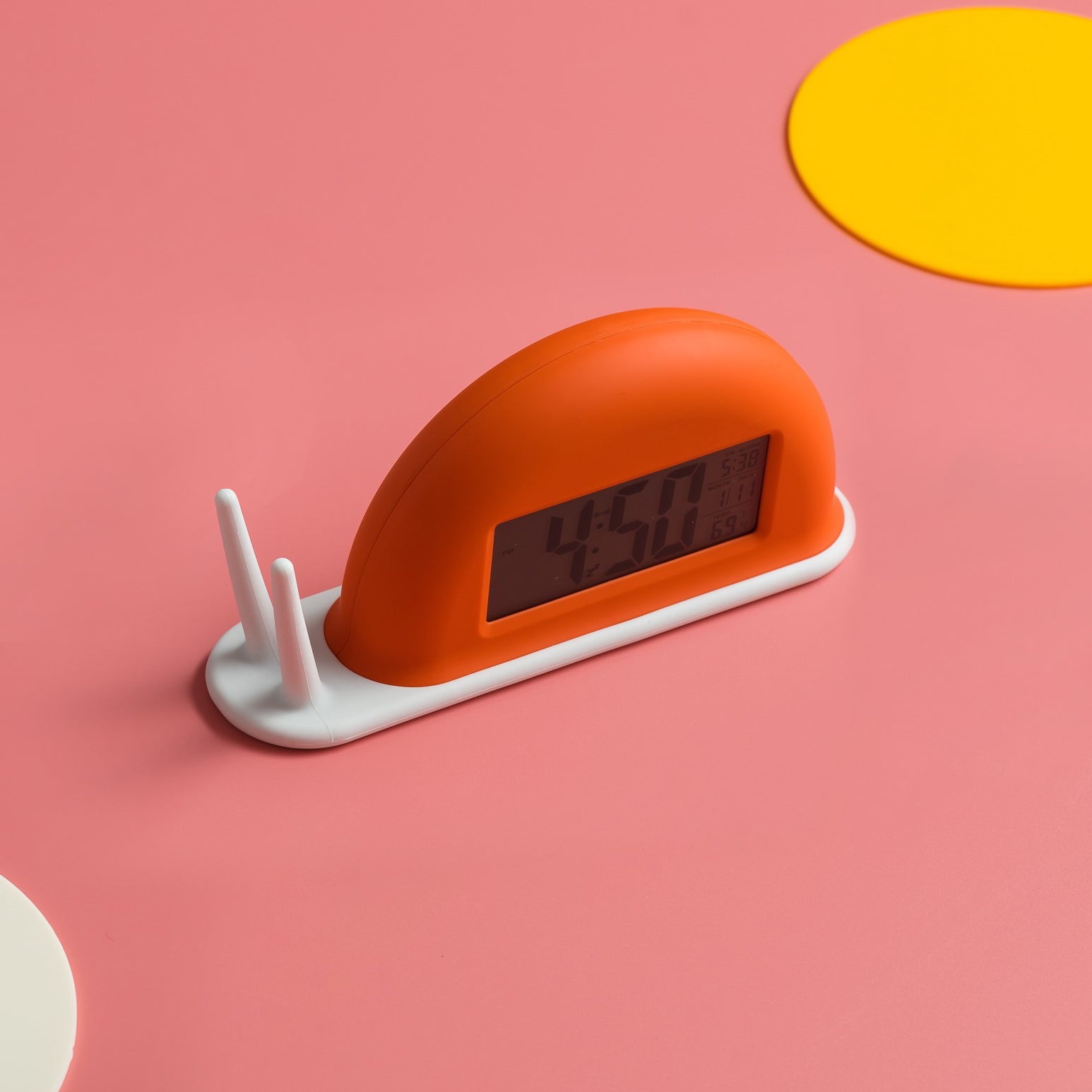 Snail Alarm Clock Night Light (built-in battery) - Lamp Copper