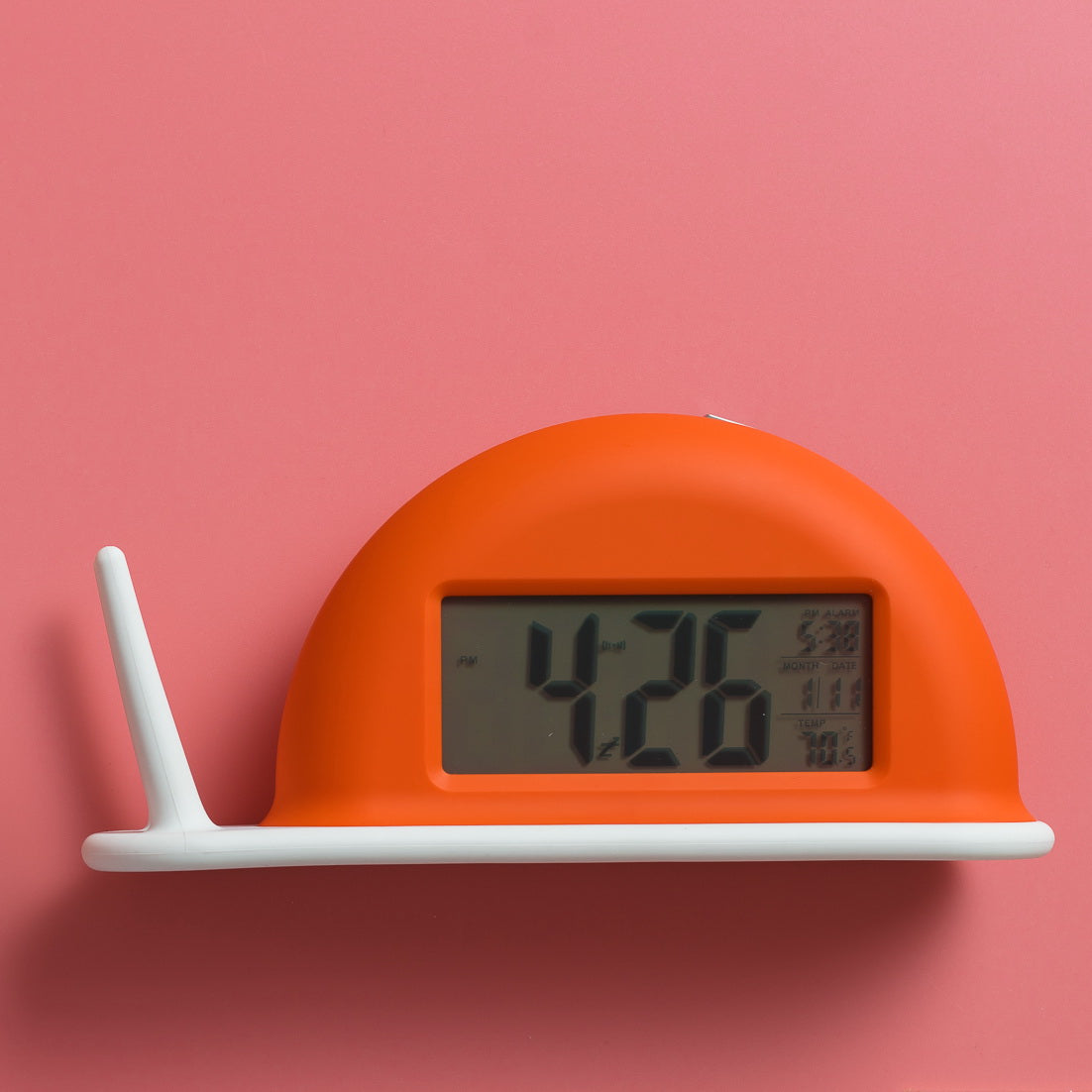 Snail Alarm Clock Night Light (built-in battery) - Lamp Copper