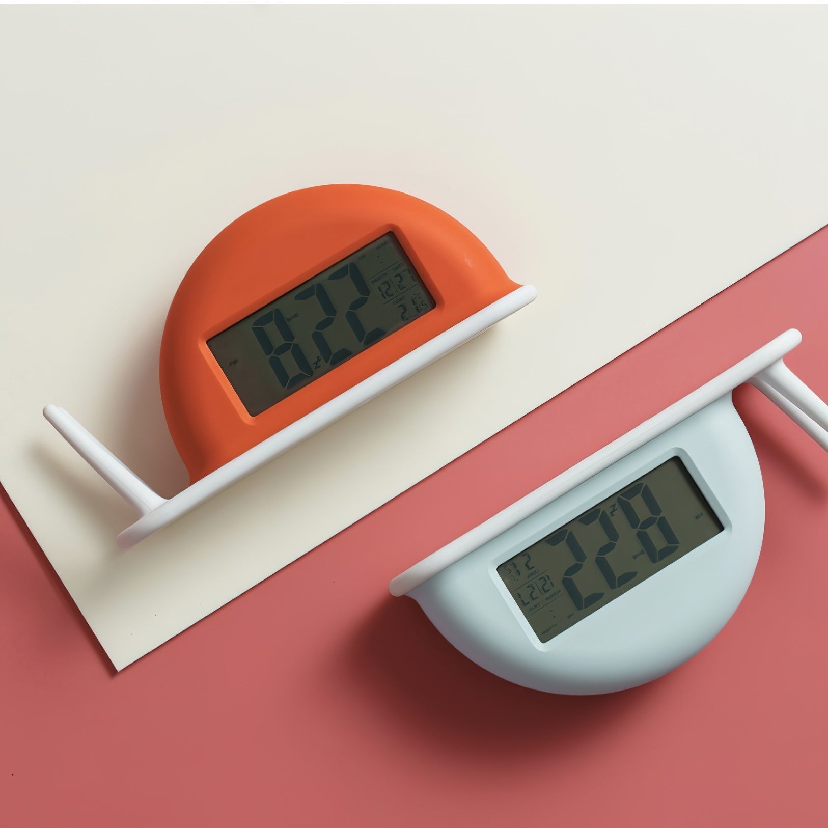 Snail Alarm Clock Night Light (built-in battery) - Lamp Copper