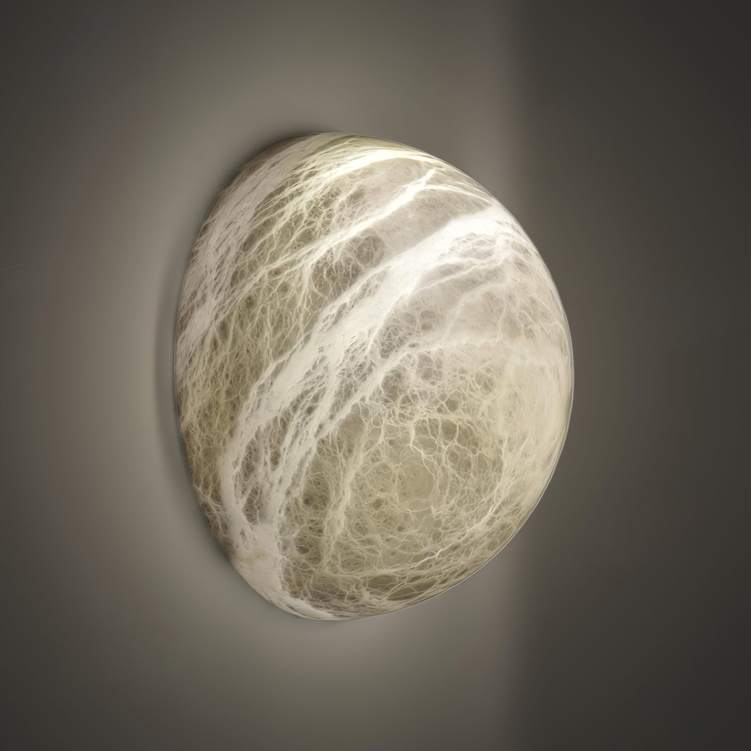 Canoria Wabi-Sabi Travertine Wall Lamp - Neutralighting