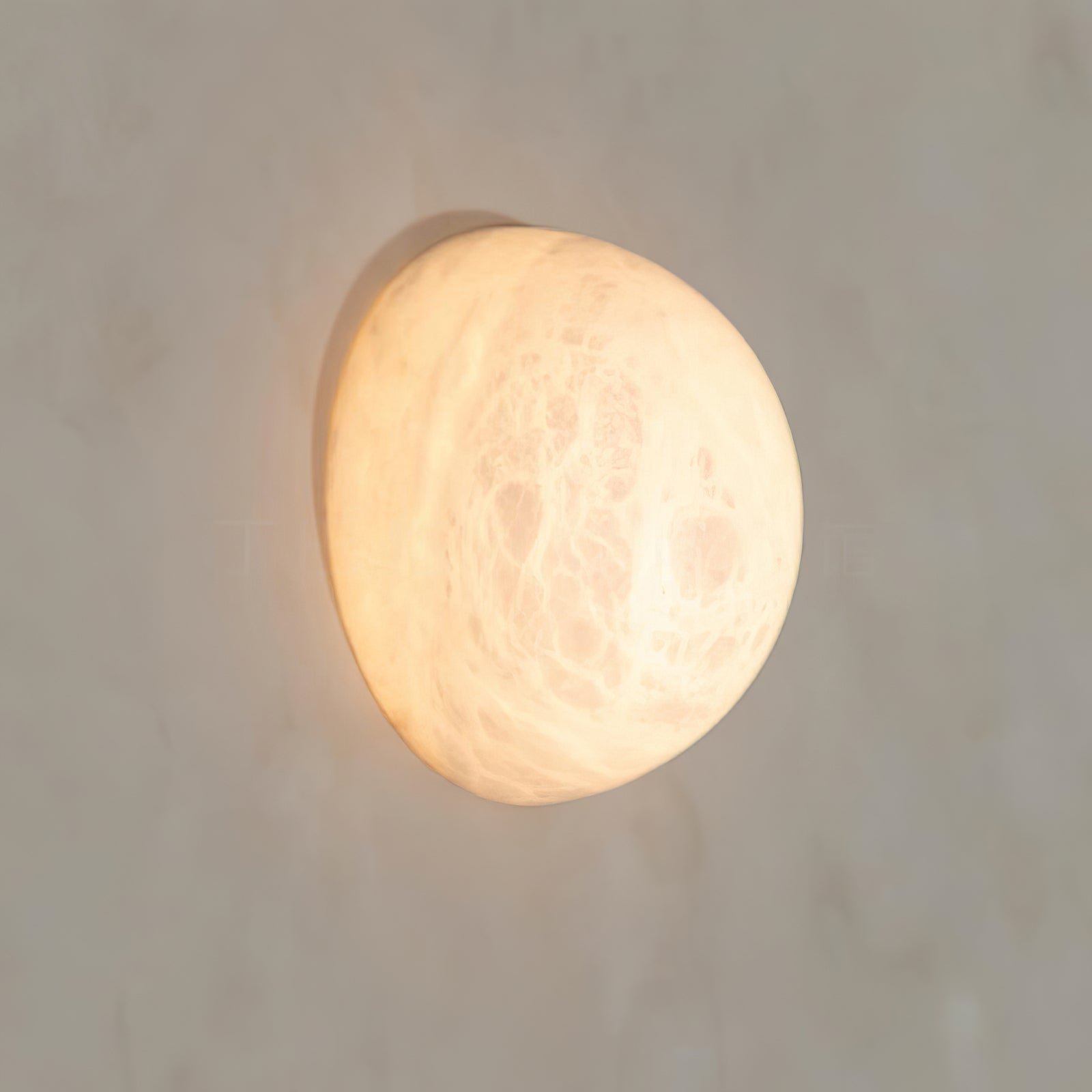 Canoria Wabi-Sabi Travertine Wall Lamp - Neutralighting