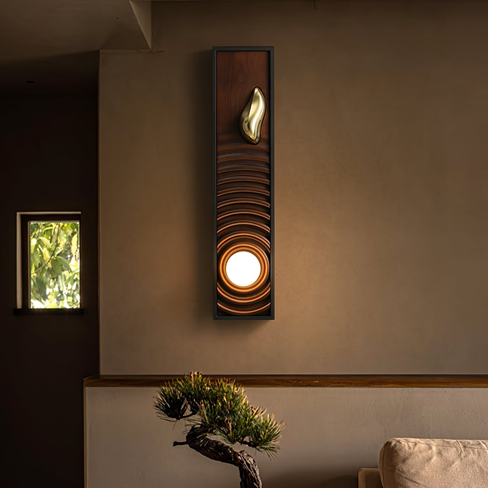 Caleb Vintage Wood Wall Lamp - Blowlighting