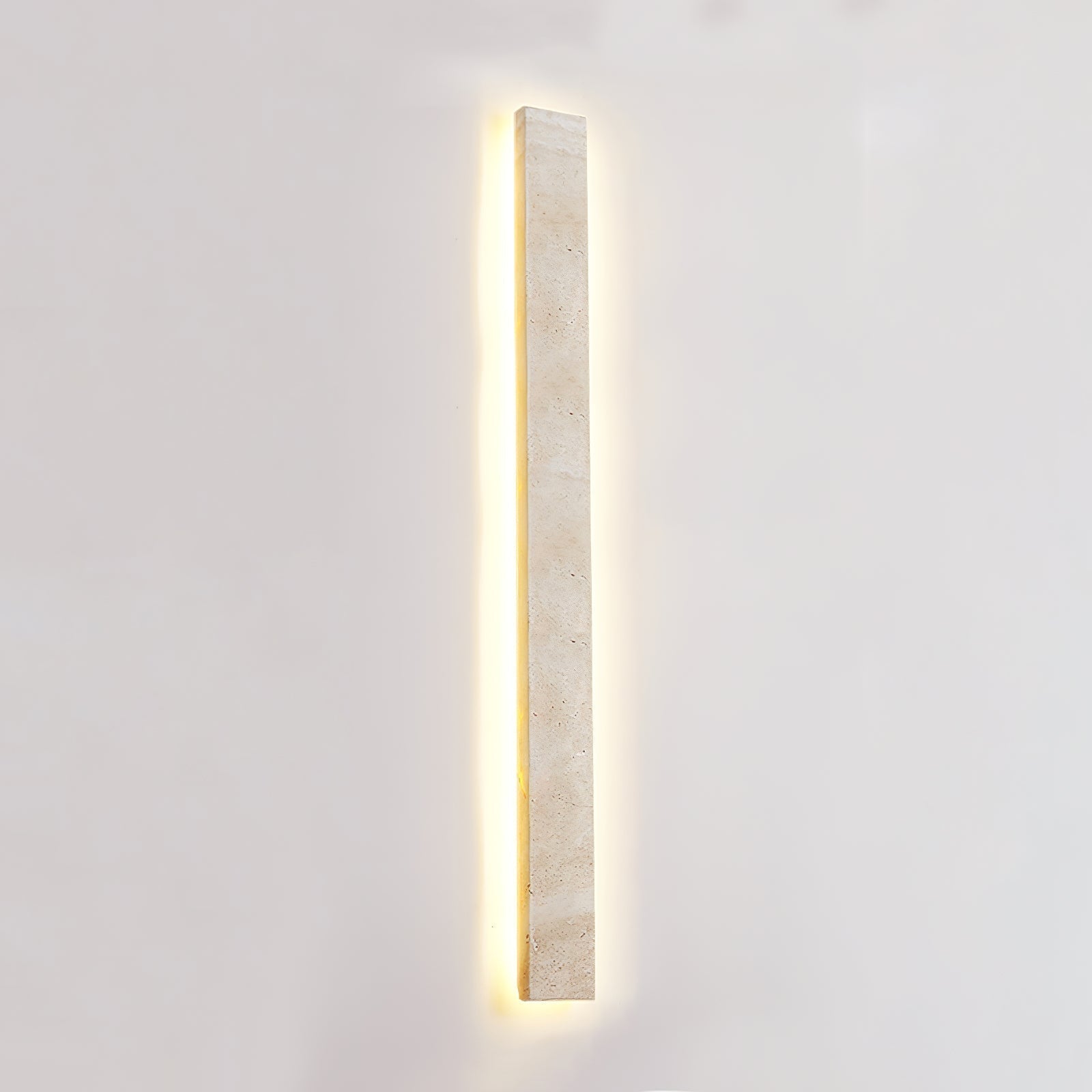 Olnorir Slim Rectangle Travertine Wall Light - Neutralighting