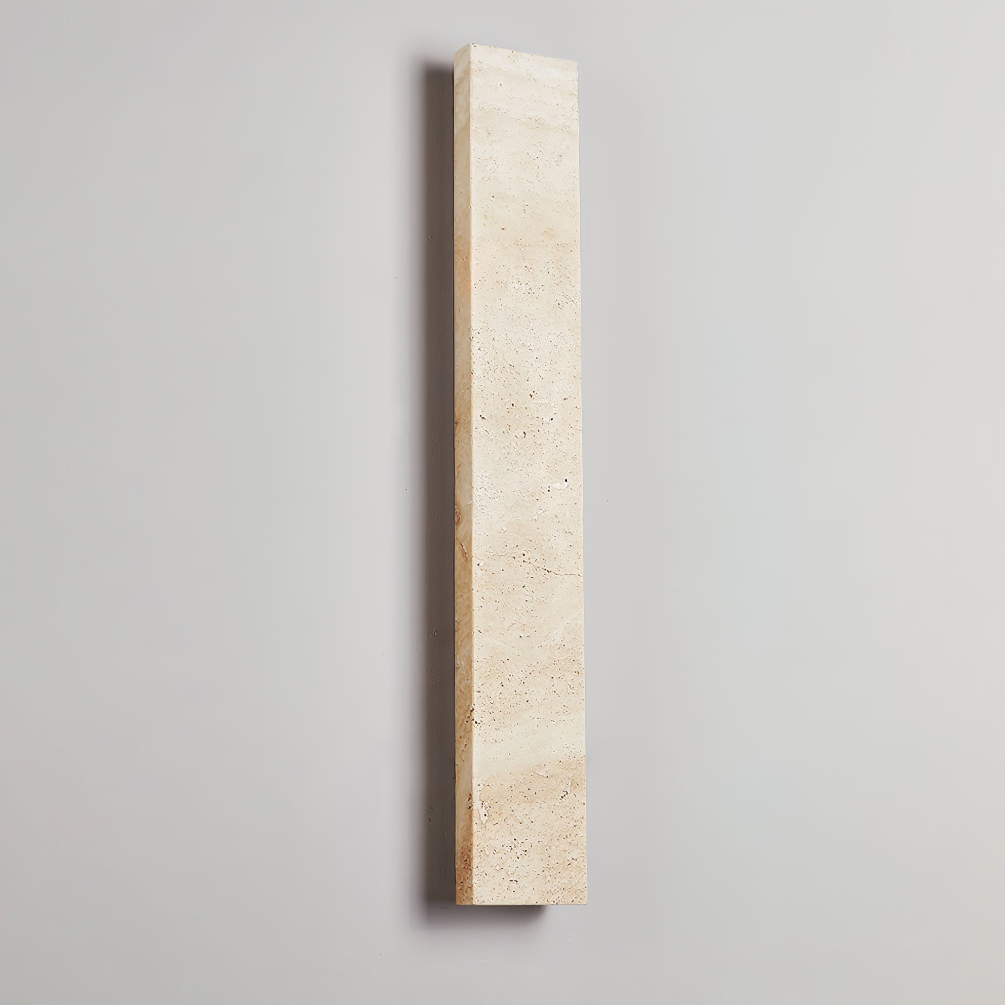 Olnorir Slim Rectangle Travertine Wall Light - Neutralighting