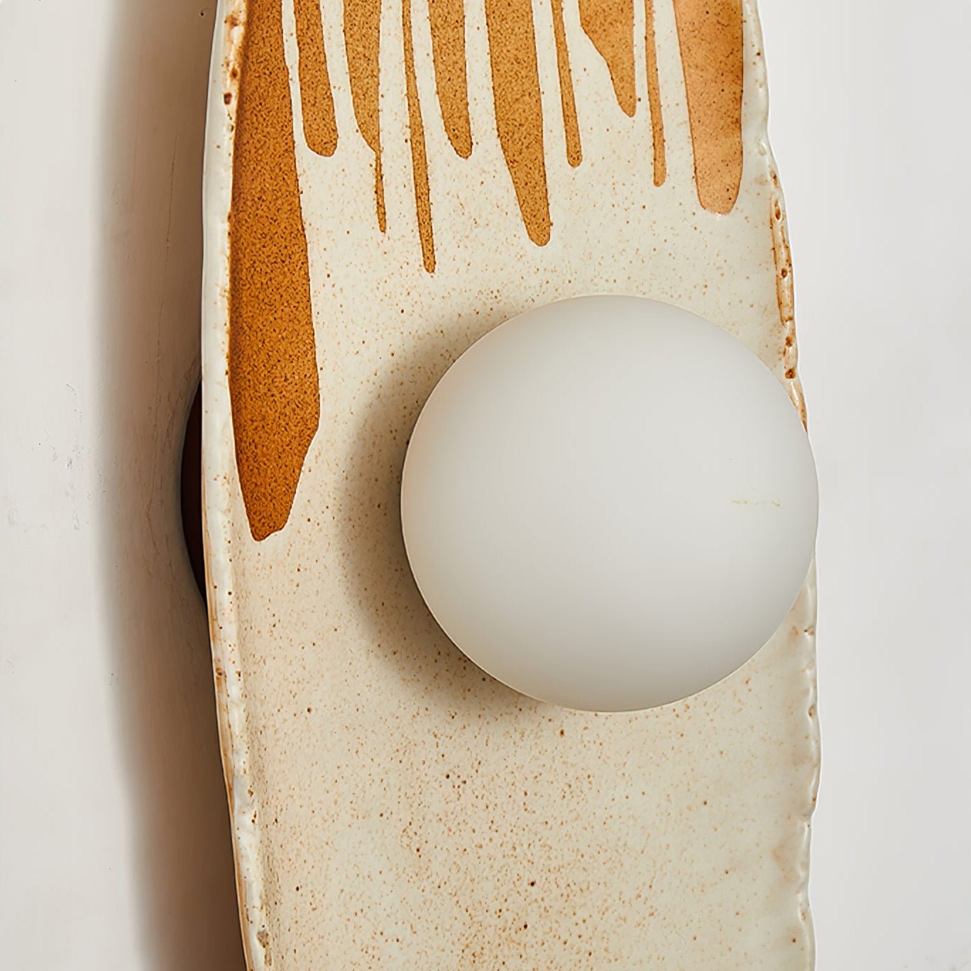 Solace Rustic Marble Wall Lamp - Blowlighting