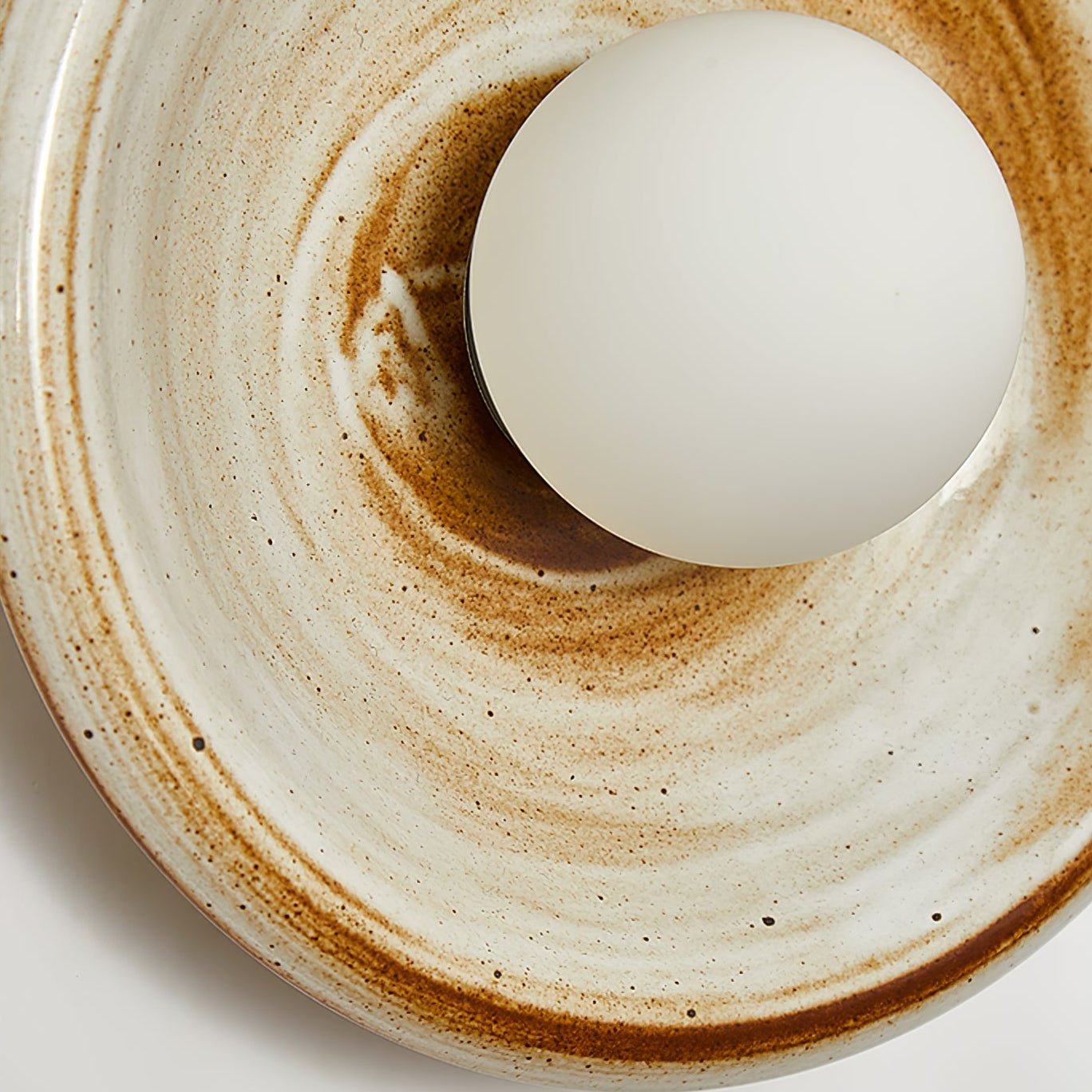 Solace Rustic Marble Wall Lamp - Blowlighting