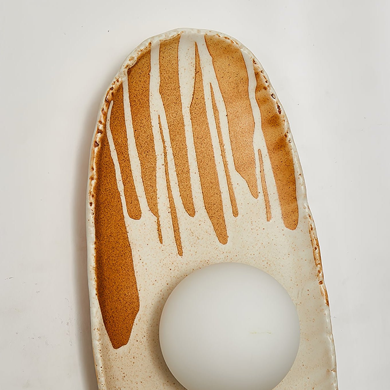 Solace Rustic Marble Wall Lamp - Blowlighting