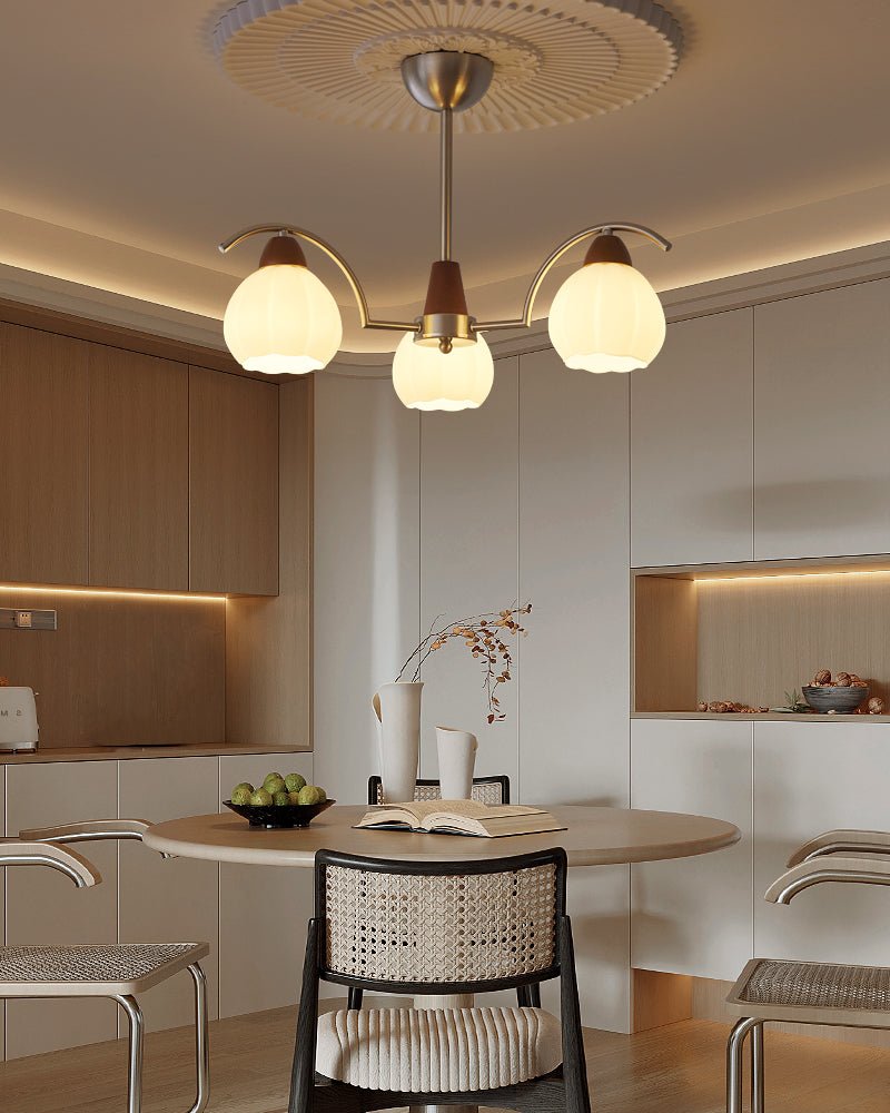 Soluna Bloom Chandelier - Blowlighting