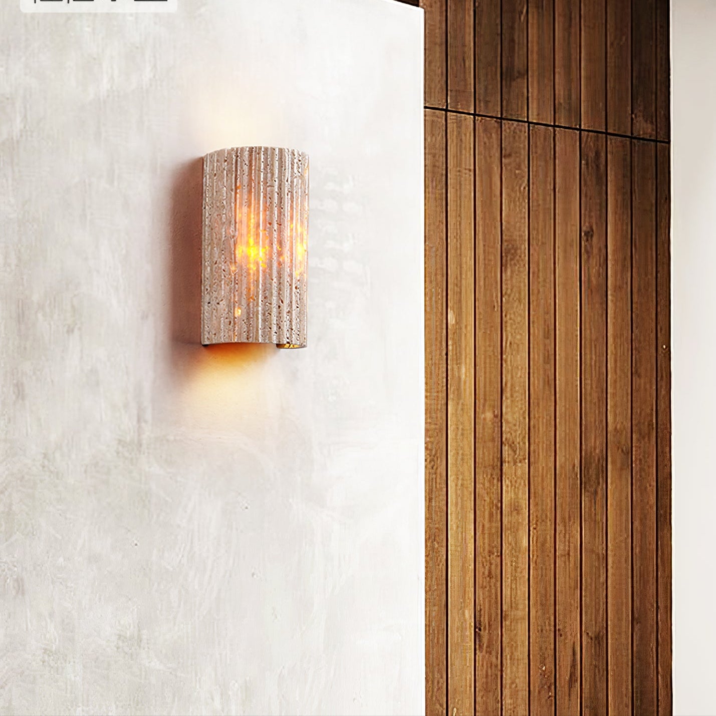 Sysilion Travertine Wall Light - Neutralighting
