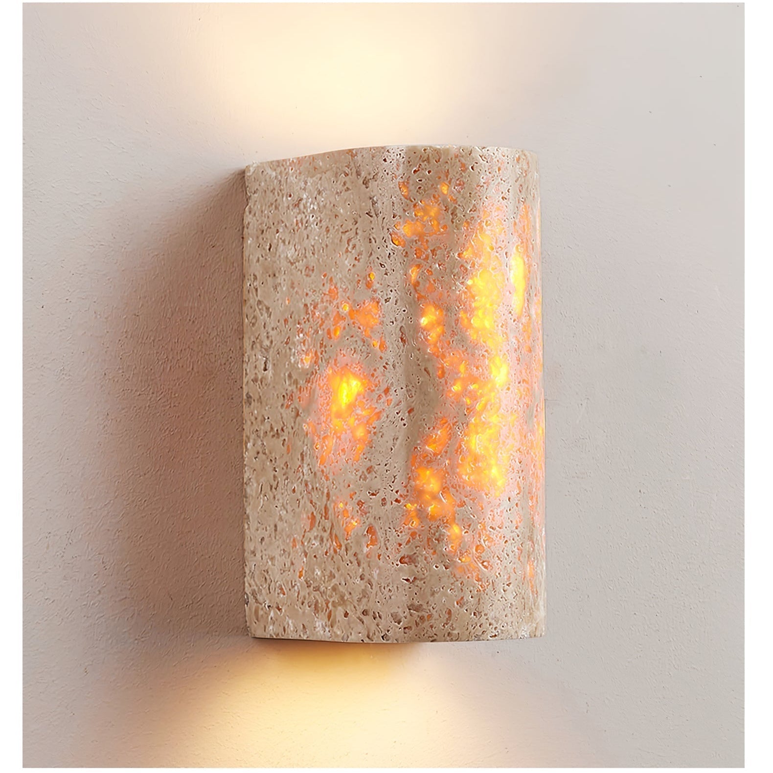 Sysilion Travertine Wall Light - Neutralighting