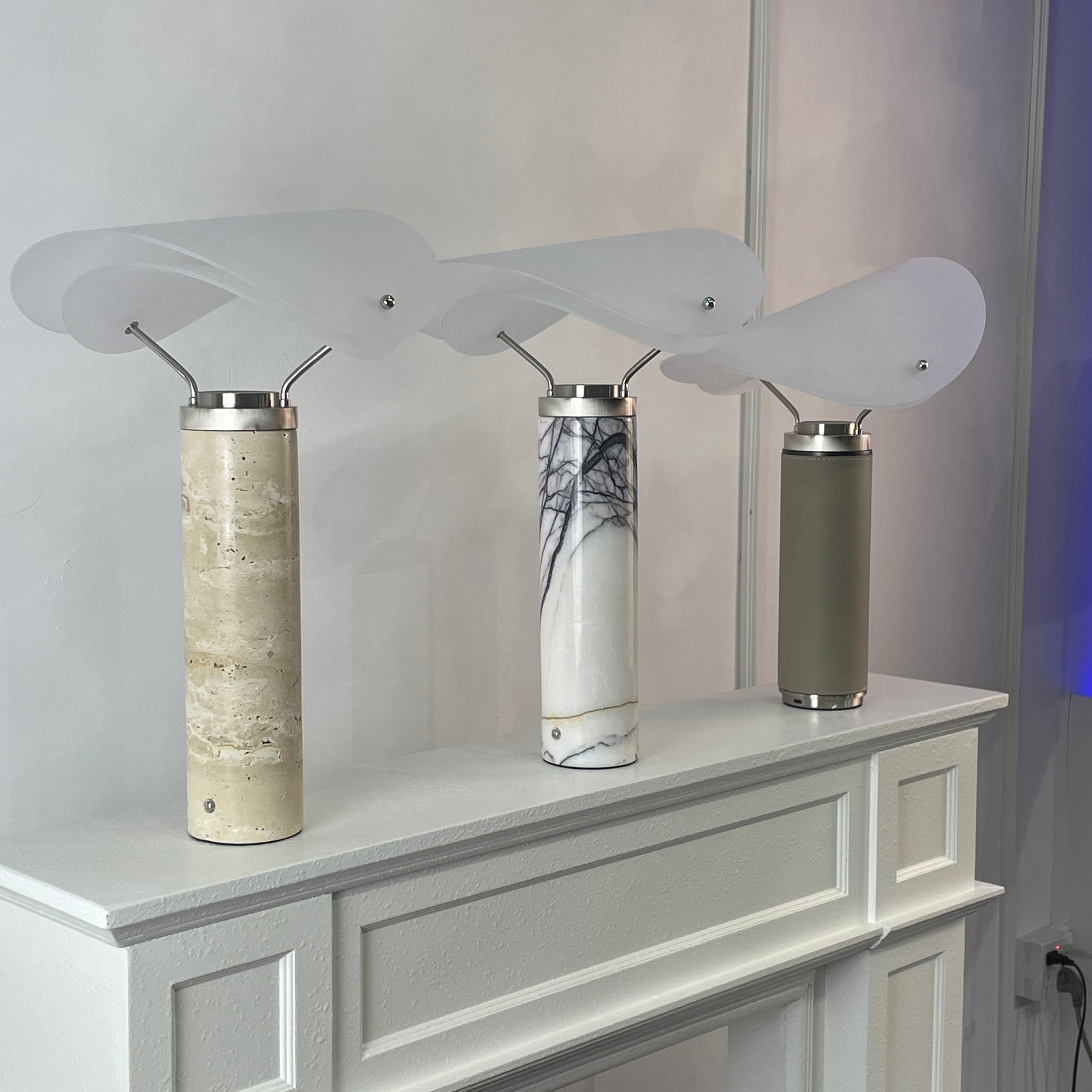 Sompex Marble Table Lamp - Lamp Copper