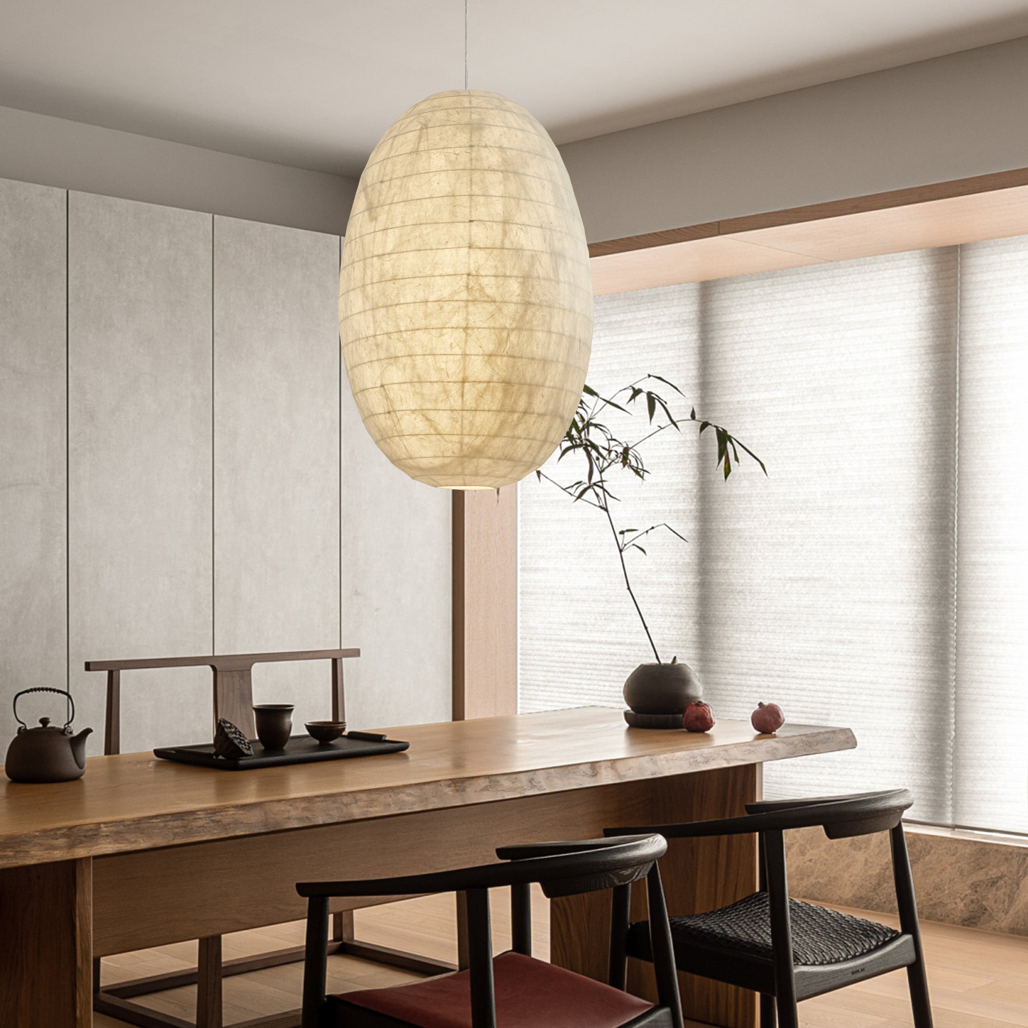 Oldoryra Silk Retro Pendant Light - Blowlighting