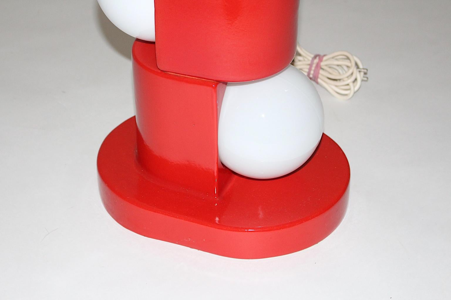 Space Age Totem Floor Lamp - Lamp Copper