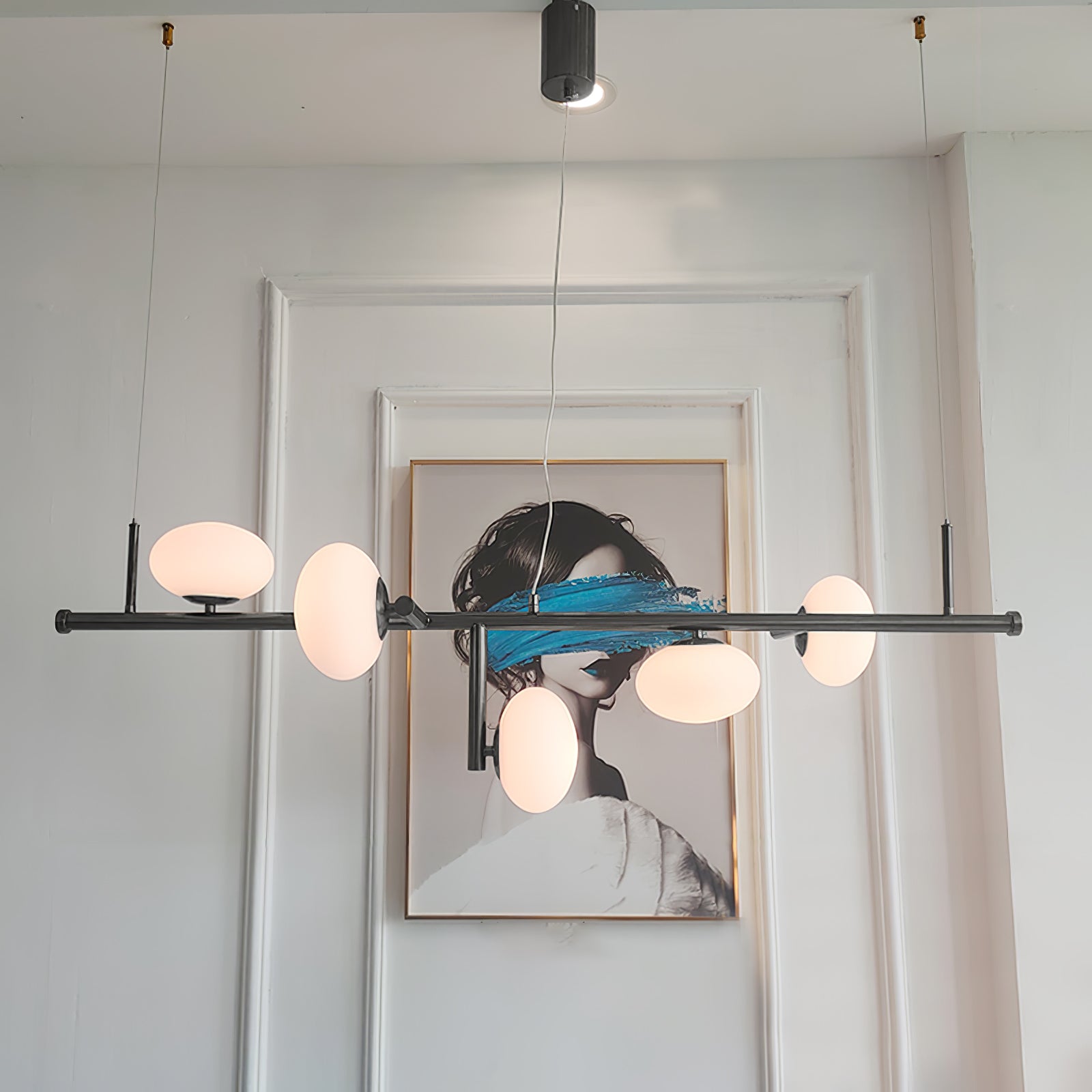 Balance Modern Glass Chandelier - Blowlighting