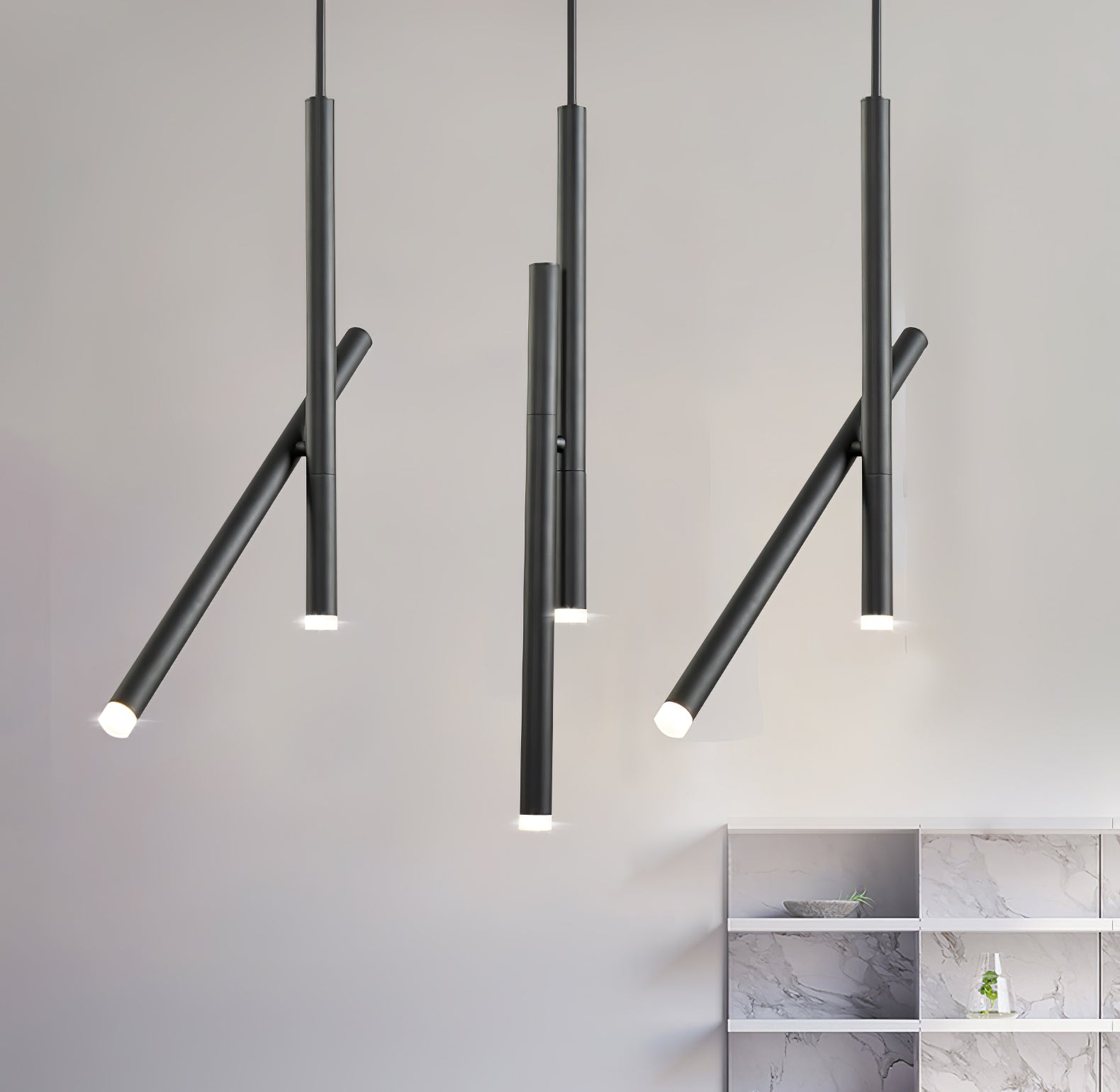 Spinner Linear Pendant Lamp - Blowlighting