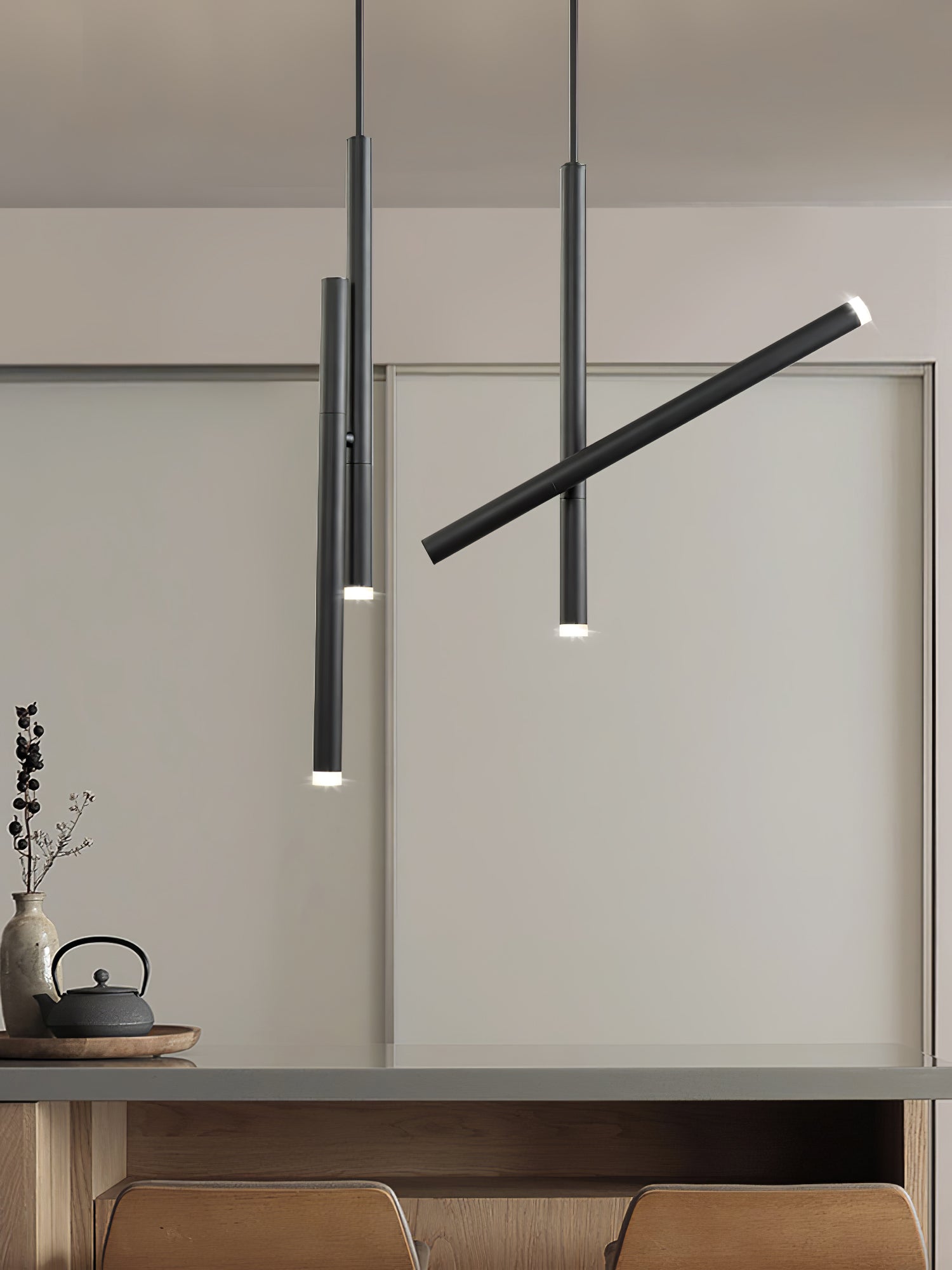 Spinner Linear Pendant Lamp - Blowlighting