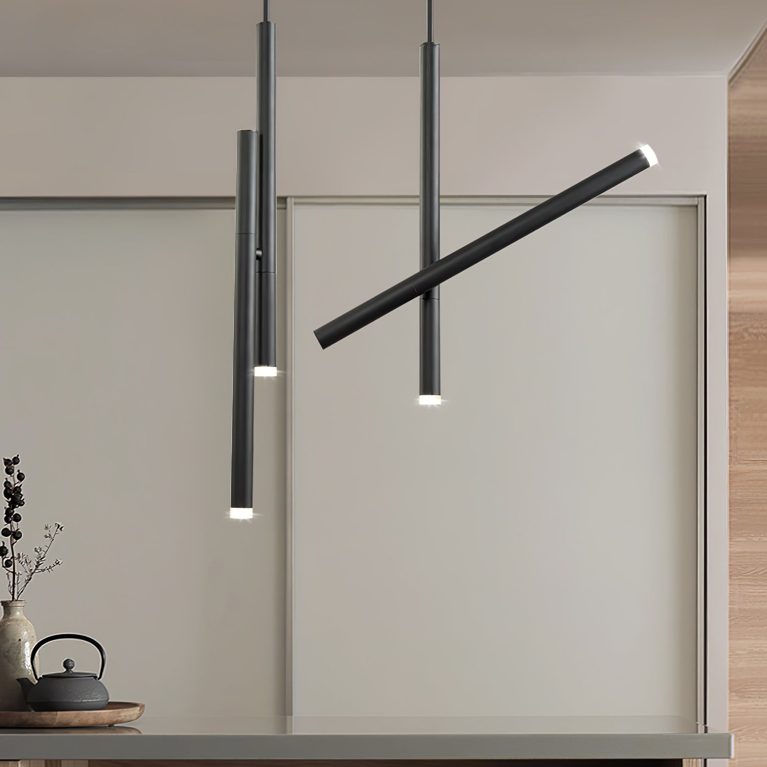 Spinner Linear Pendant Lamp - Blowlighting