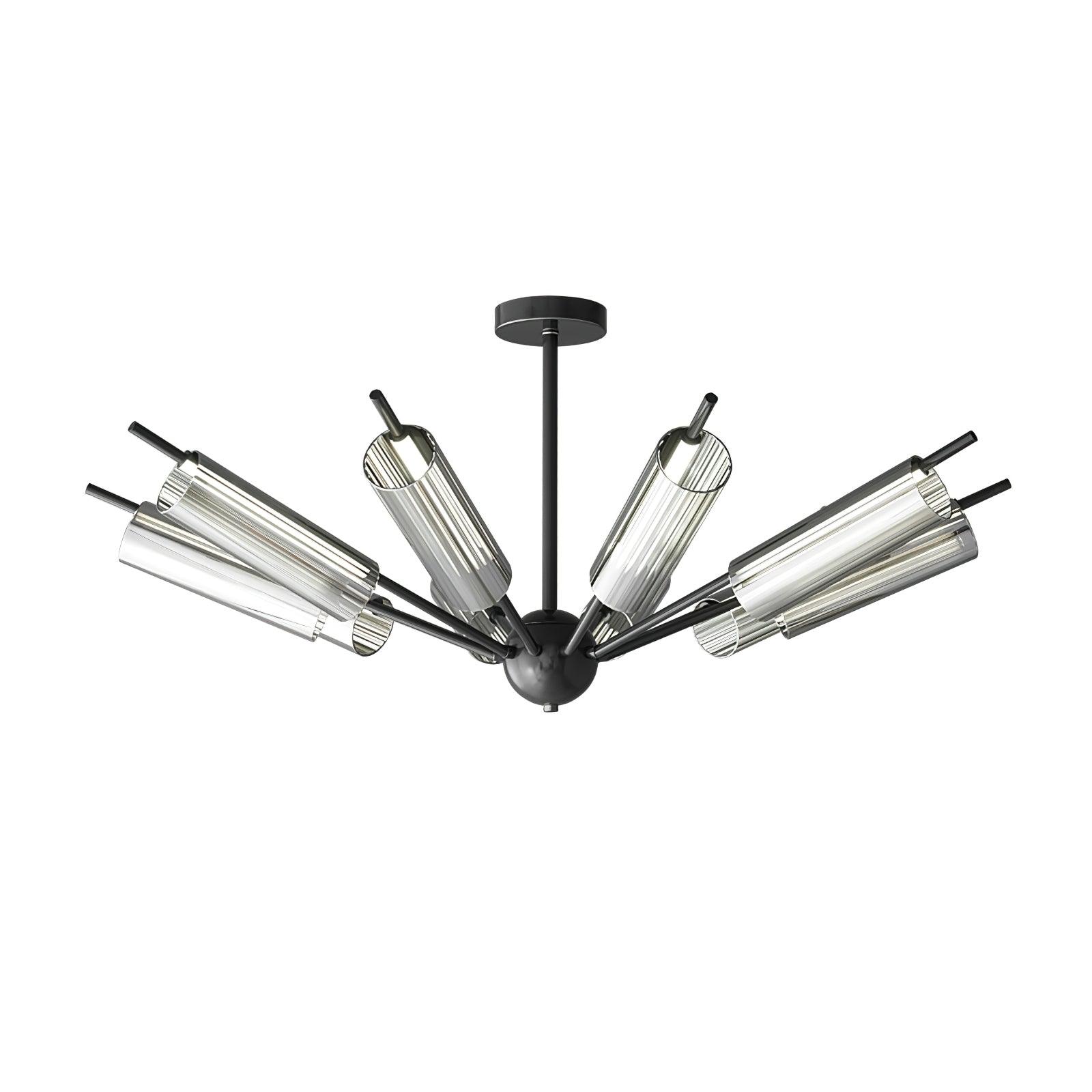 Sputnik Brass Chandelier - Blowlighting