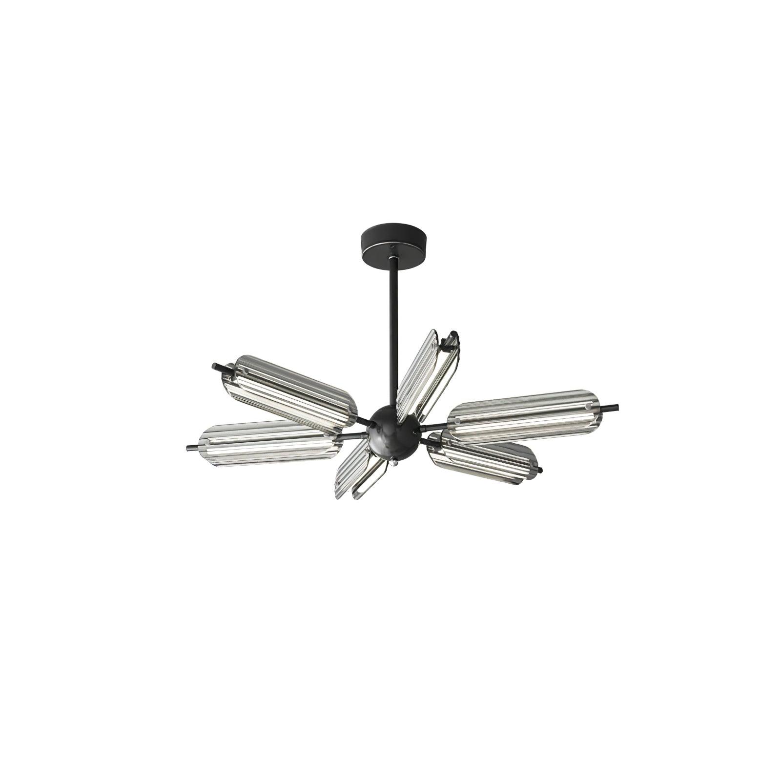 Sputnik Brass Chandelier - Blowlighting