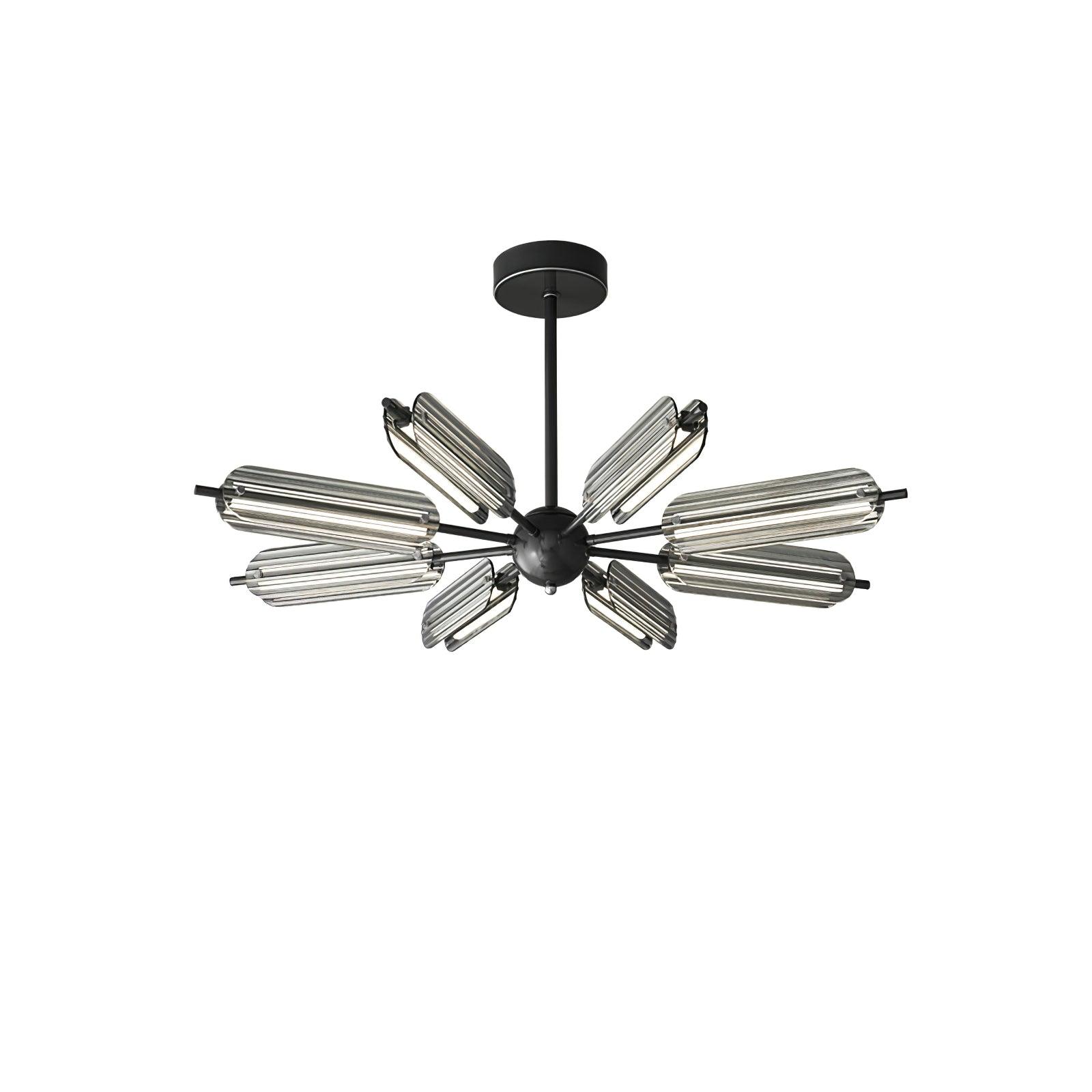 Sputnik Brass Chandelier - Blowlighting