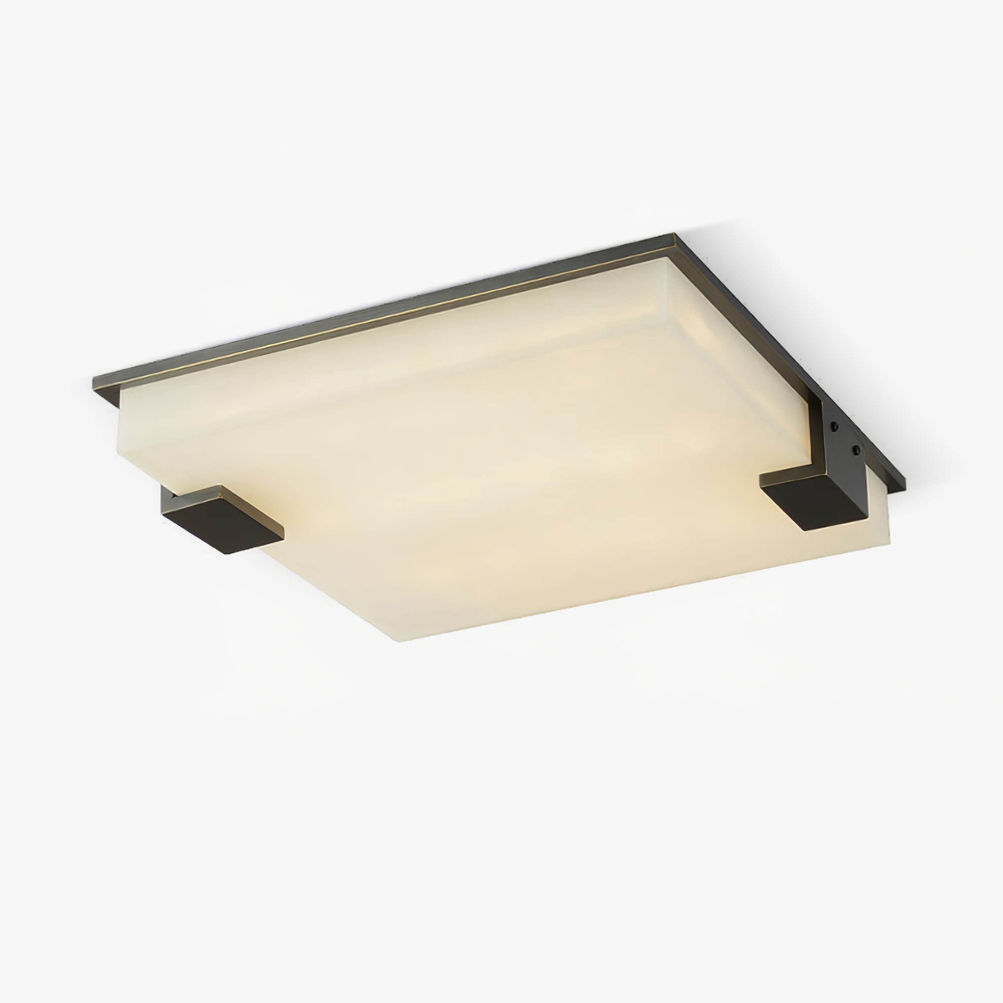 Otalyra Minimalist Alabaster Ceiling Light - Neutralighting